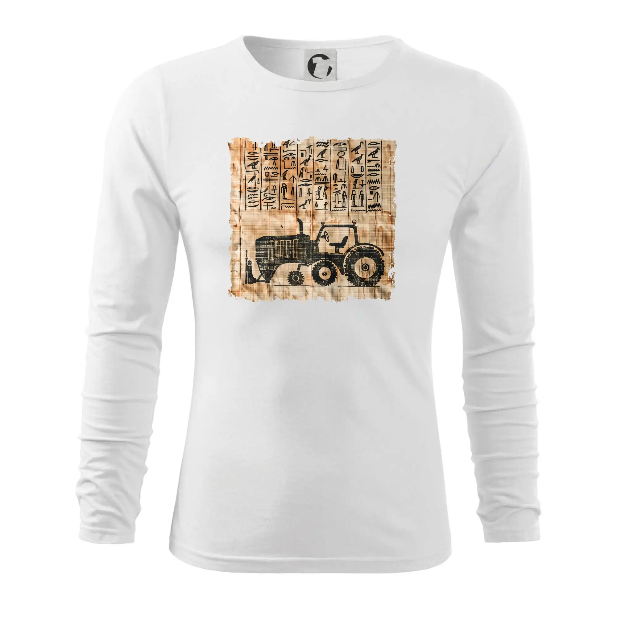 Egyptské hieroglyfy traktor