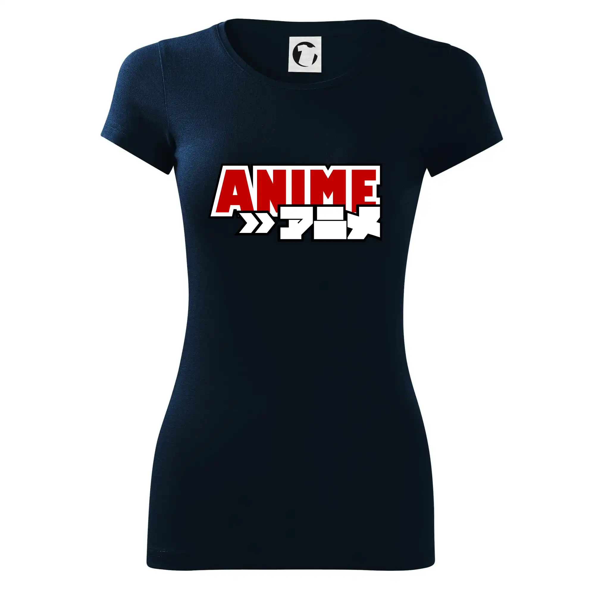 Anime nápis červený