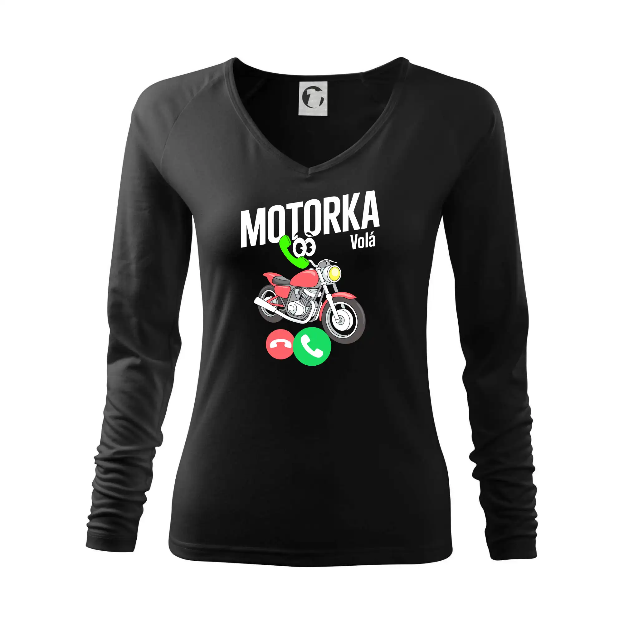 Karikatura motorka silnice volá