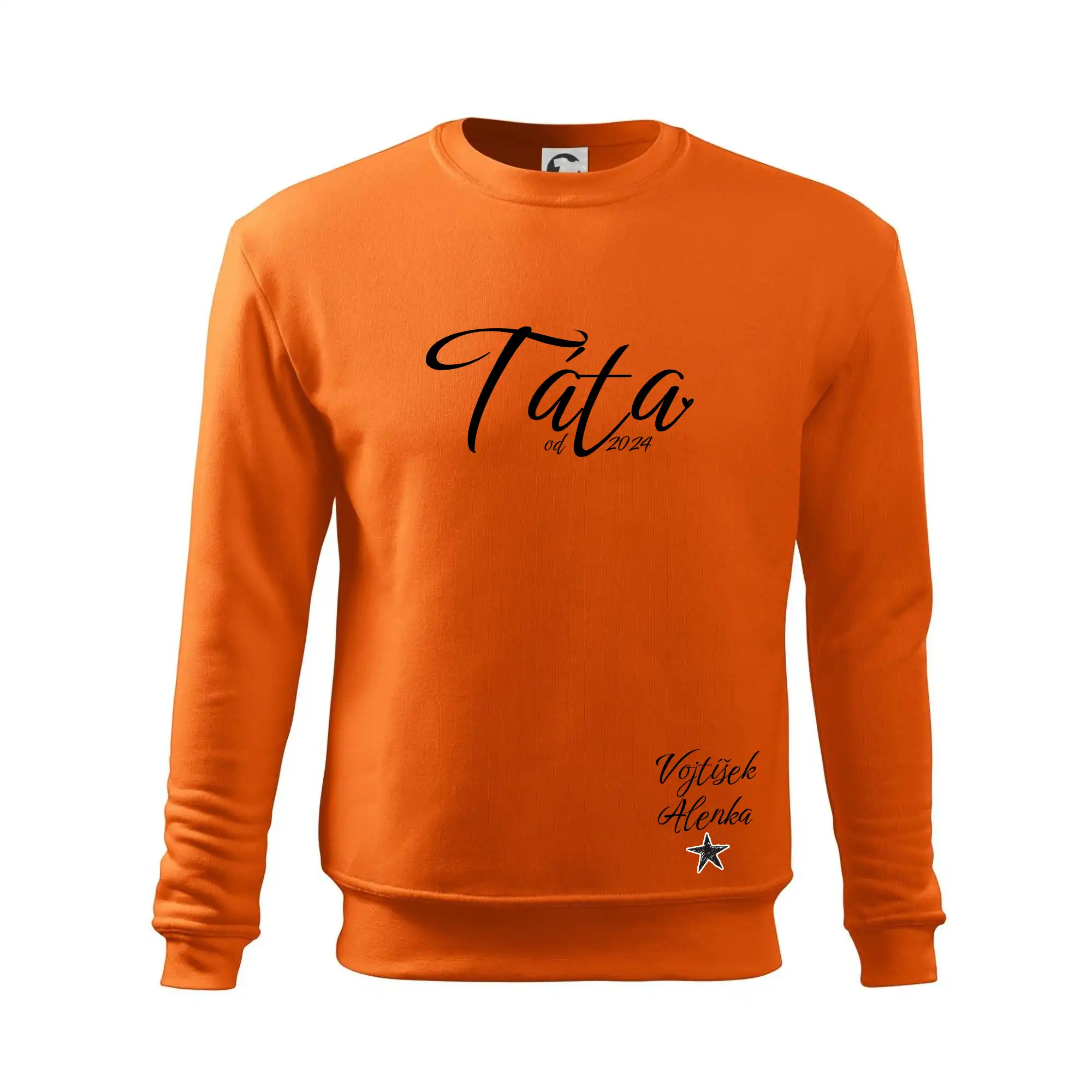 Táta od roku + jména dětí dole vlevo