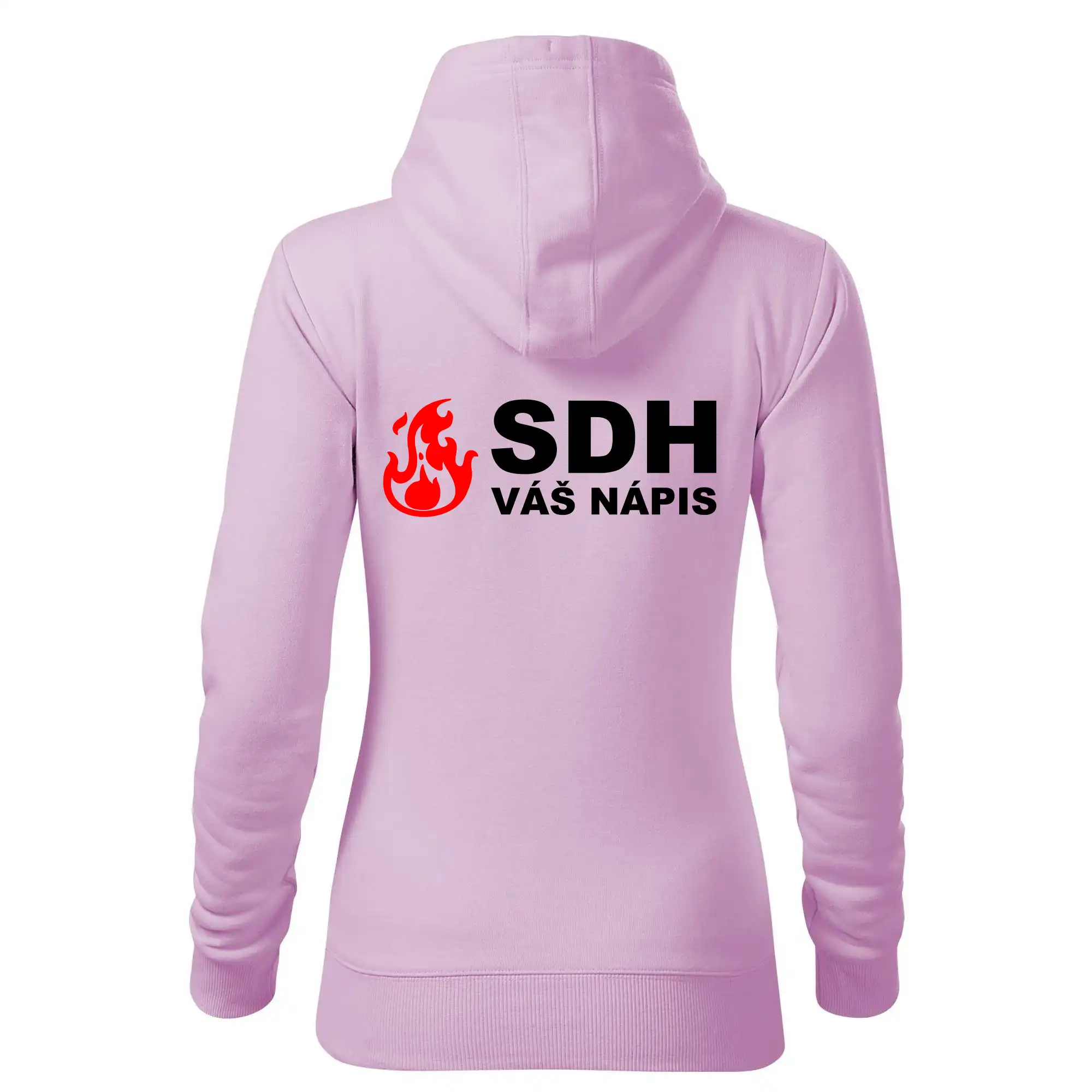 SDH nápis (oheň, firesport, název sboru - vlastní nápis)