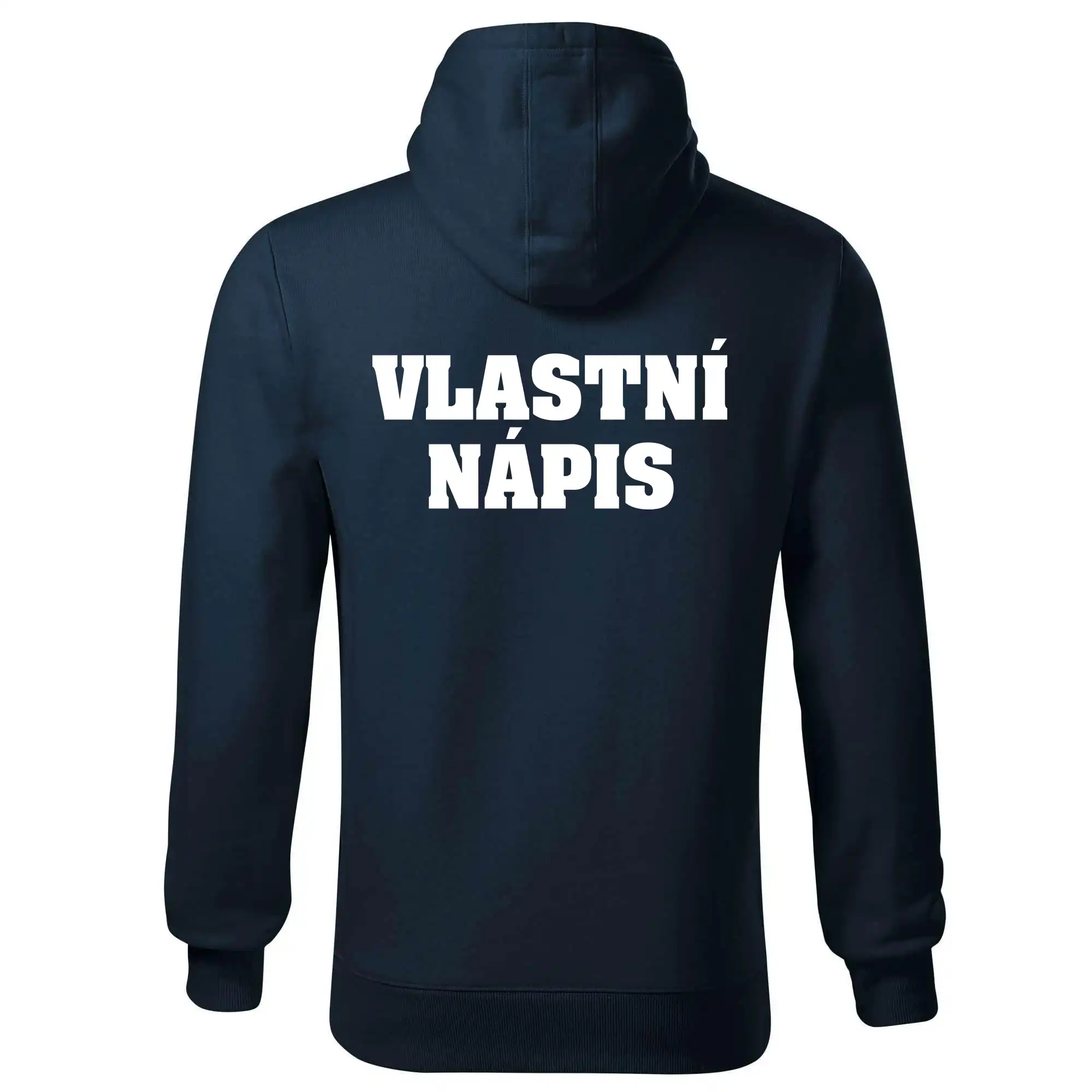 Hvězda života - vlastní nápis vpředu a vzadu