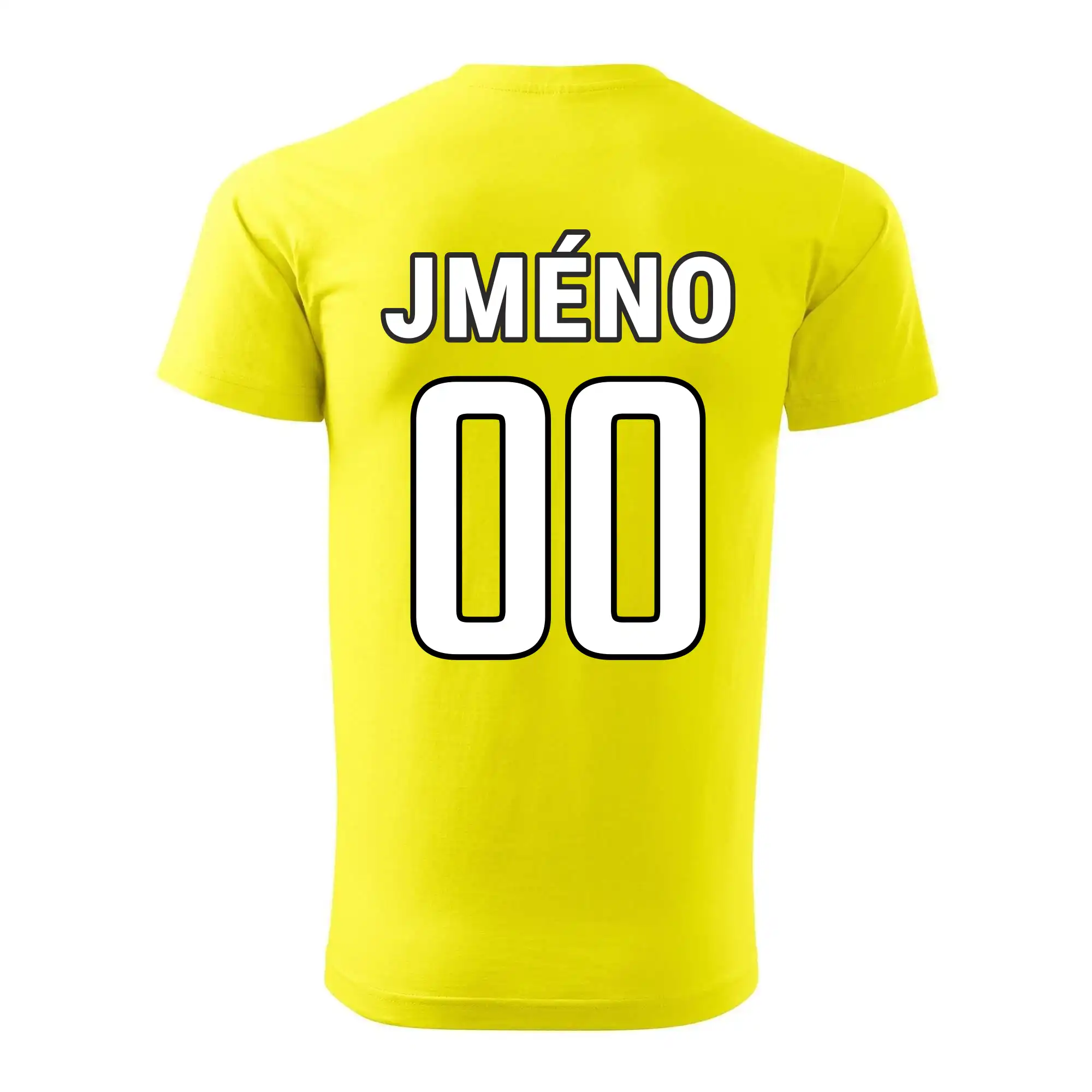 Fotbalový dres - vlastní jméno a číslo