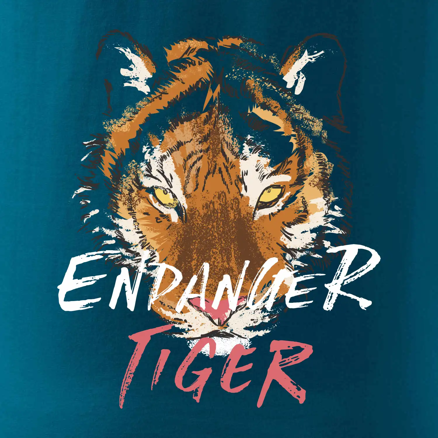 Tygr - endanger