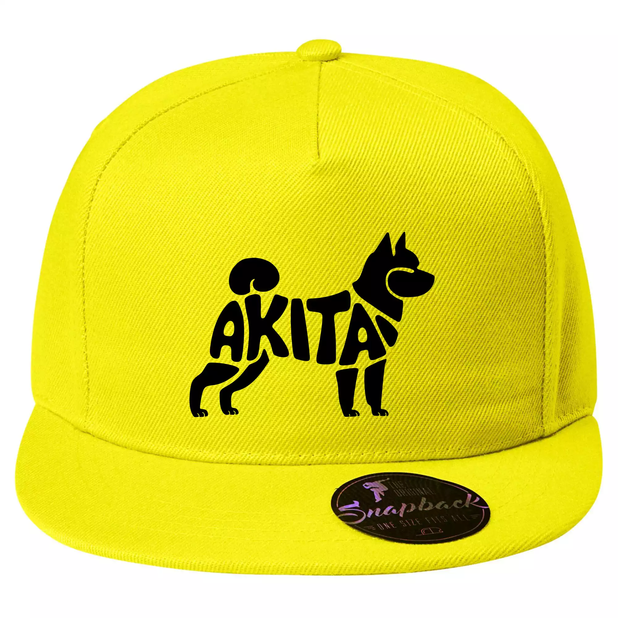 Akita Inu - Nápis v těle