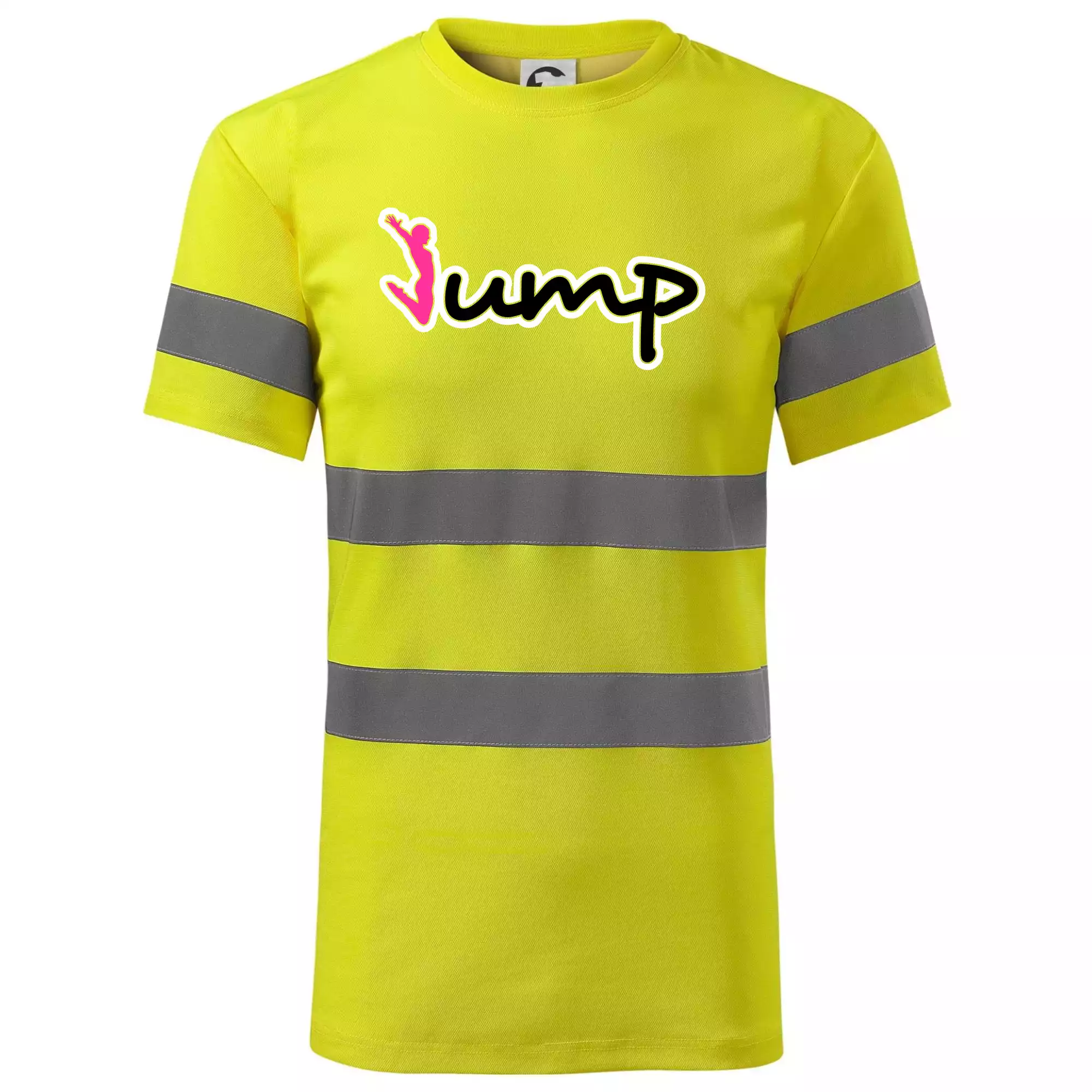 Jump - nápis a panáček