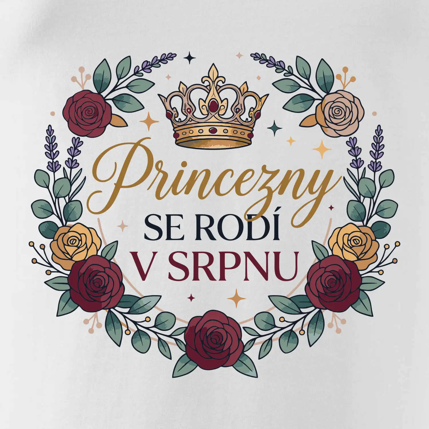 Růže - princezny se rodí v srpnu