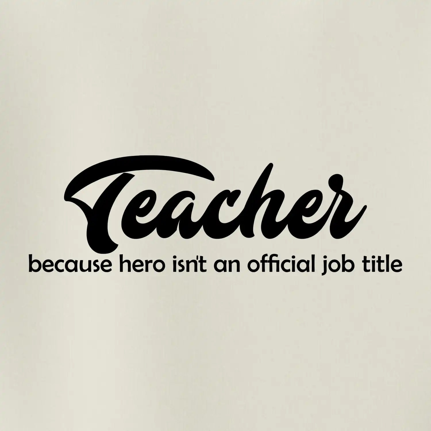 Teacher title