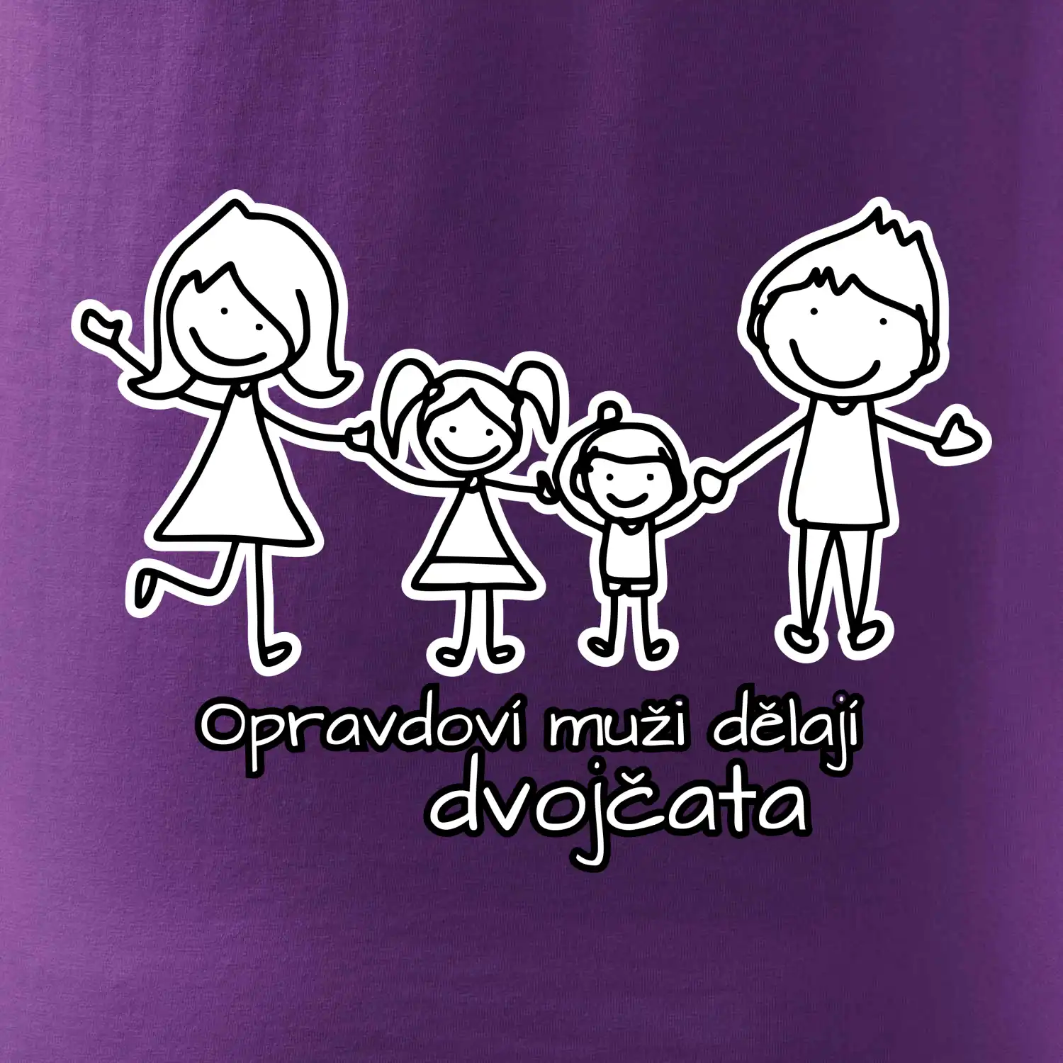 Opravdoví muži dělají dvojčata - holka kluk
