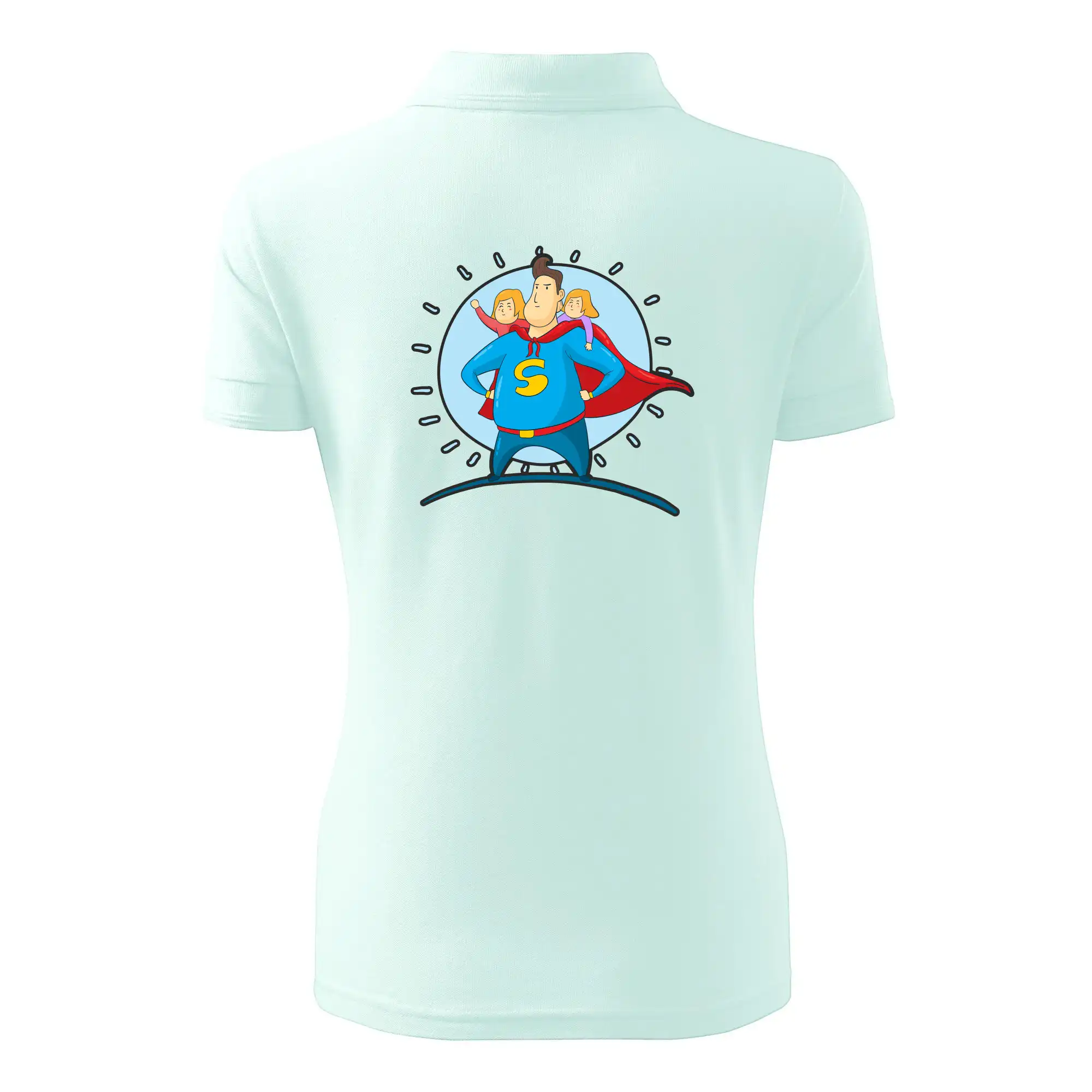 Táta superman - holka a holka