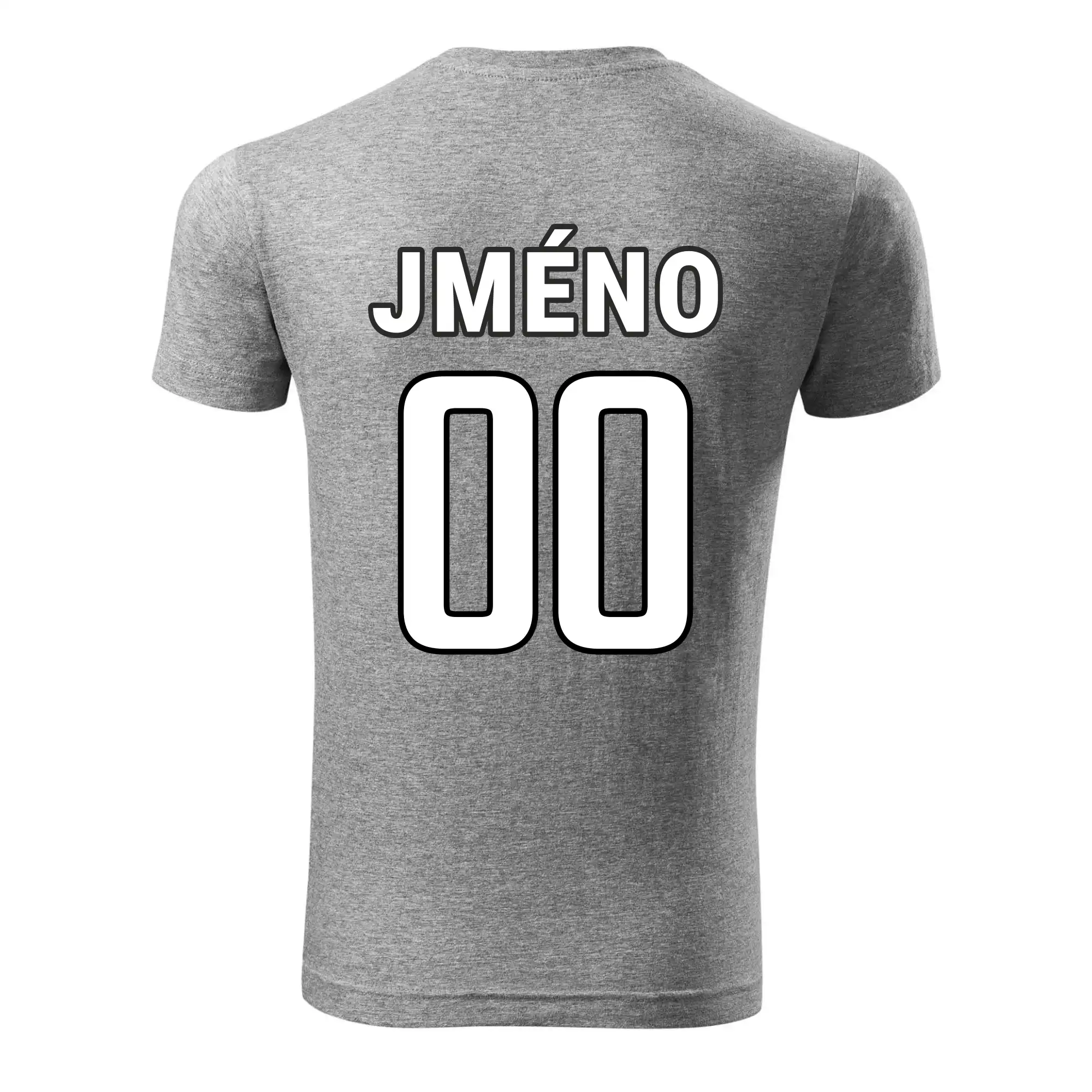 Fotbalový dres - vlastní jméno a číslo
