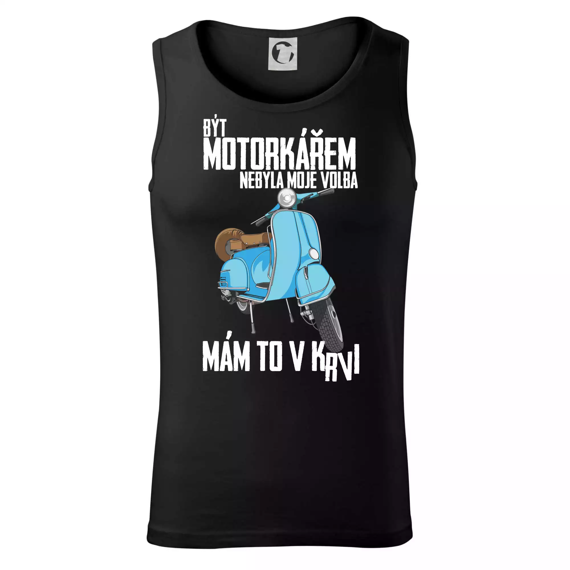 Být motorkářem nebyla moje volba skútr