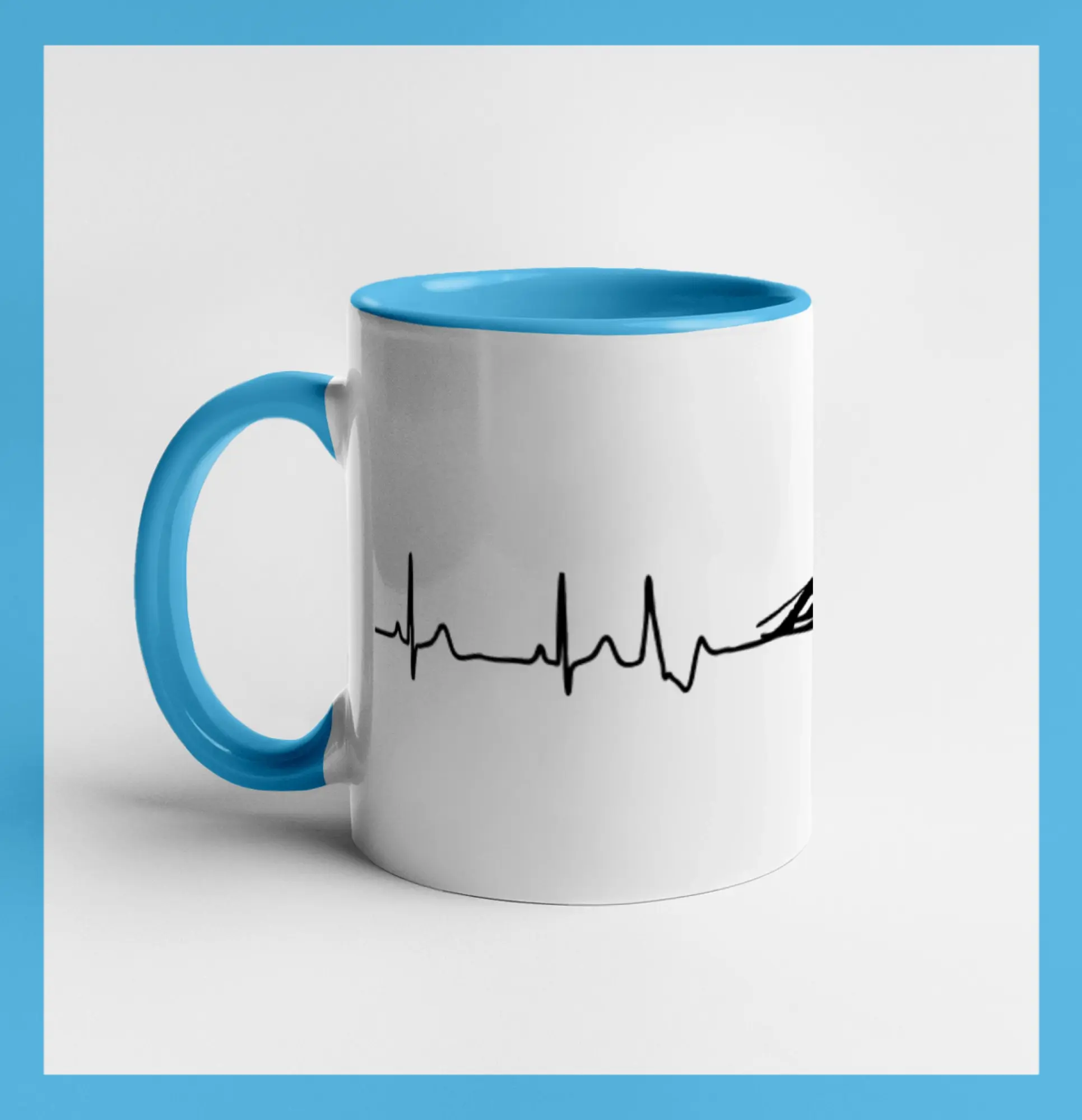 Lyžař EKG