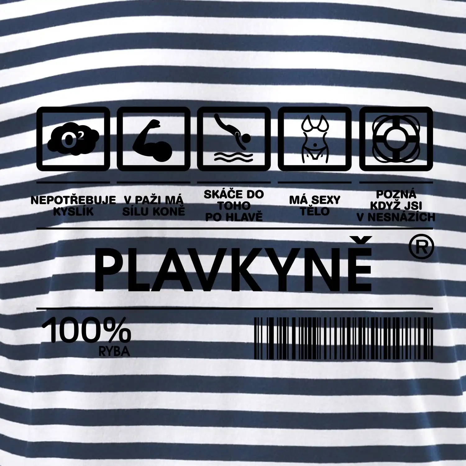 Čárový kód  - Plavkyně