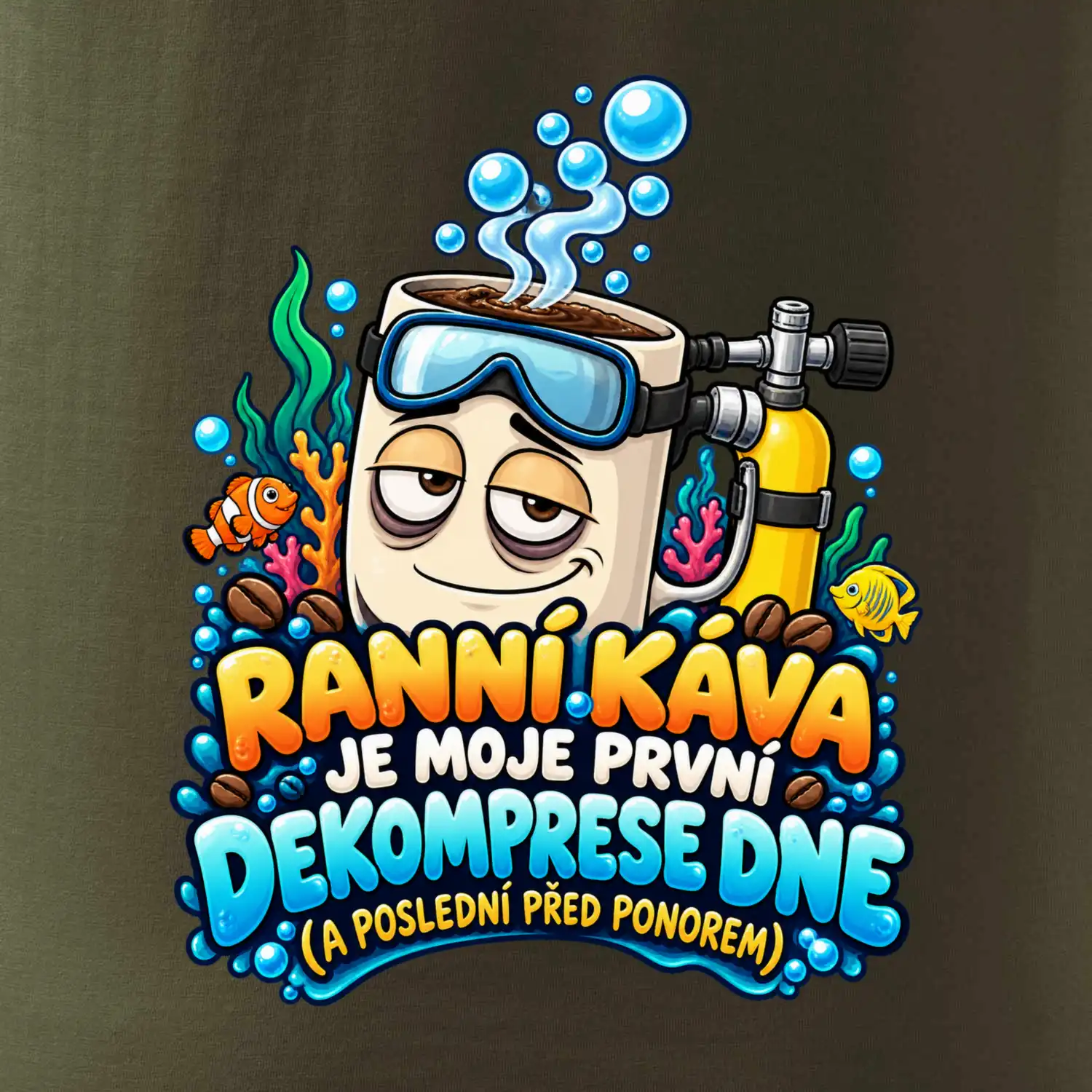 Ranní káva před ponorem