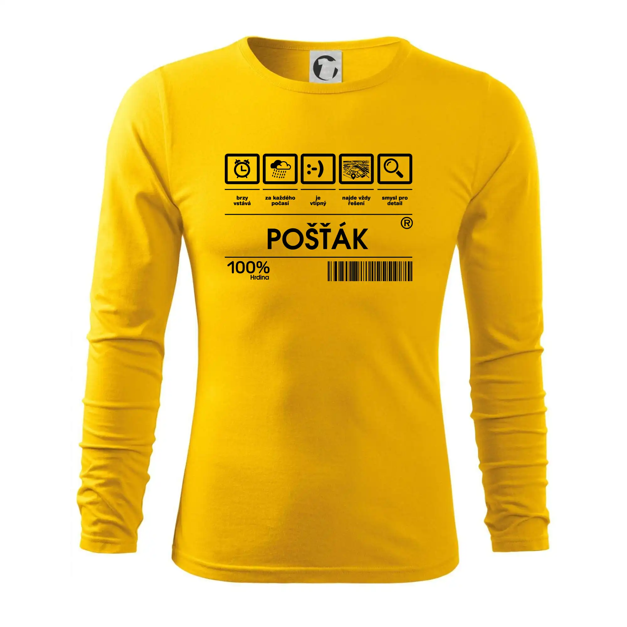 Čárový kód pošťák