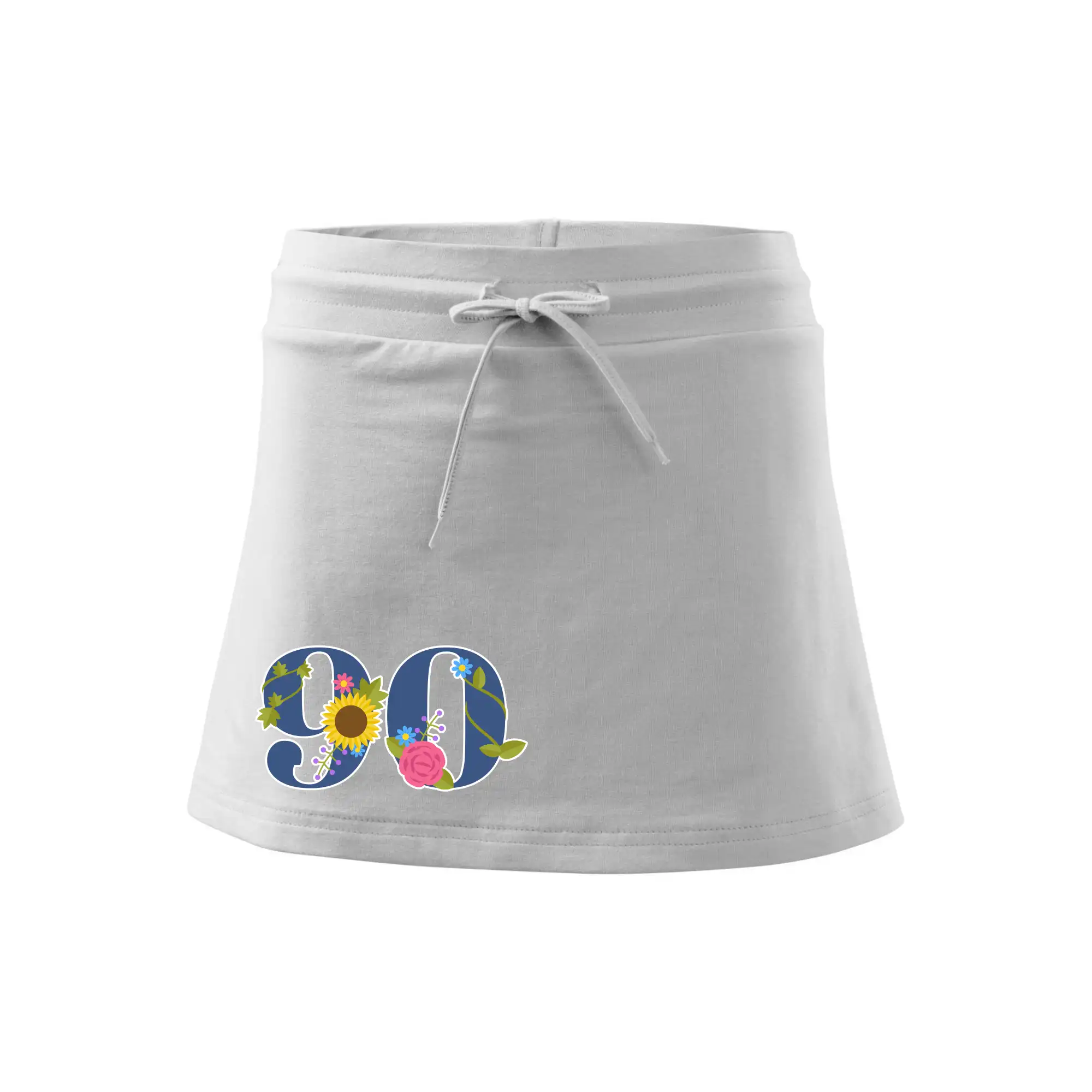 Květinové číslo kreslené - 90