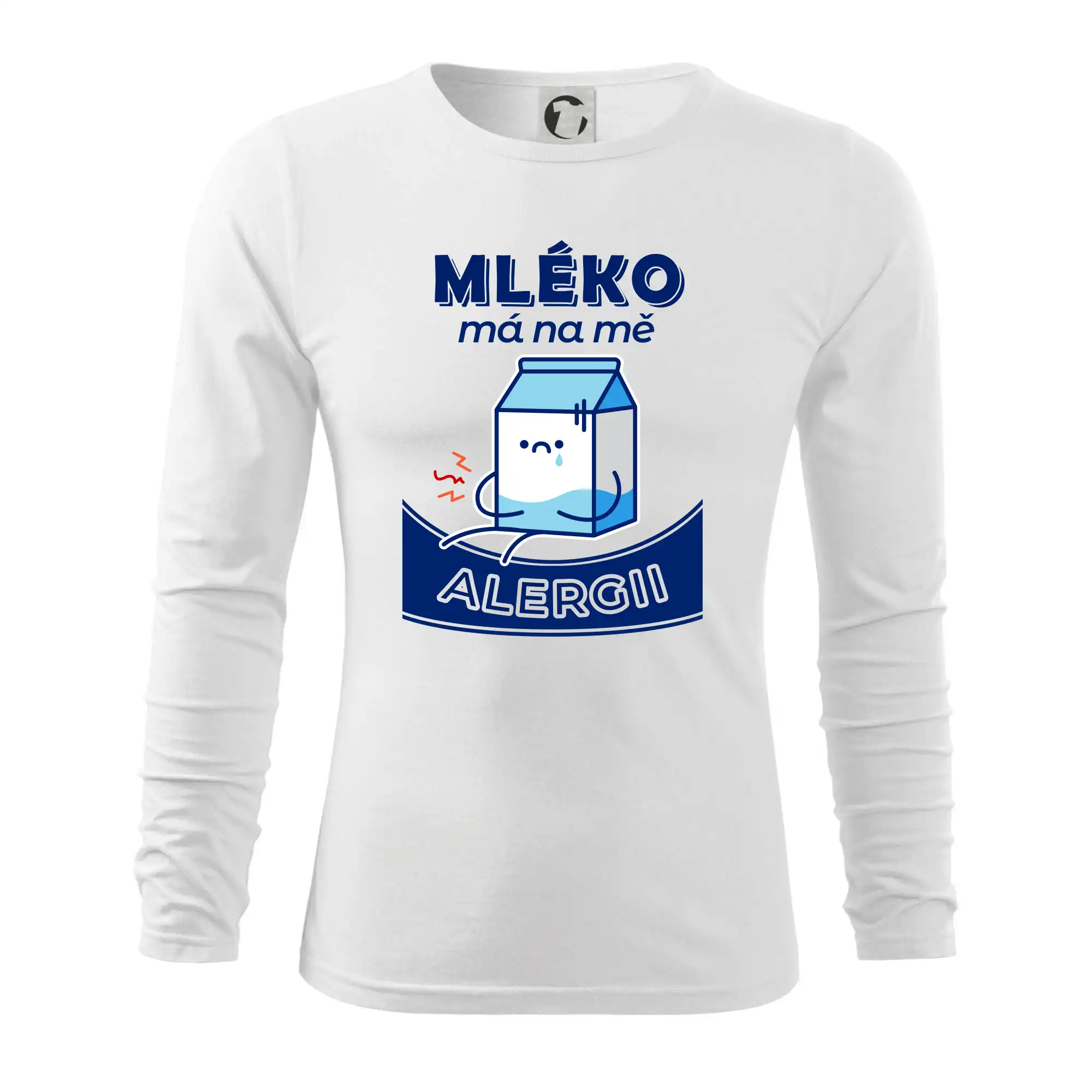 Mléko má na mě alergii