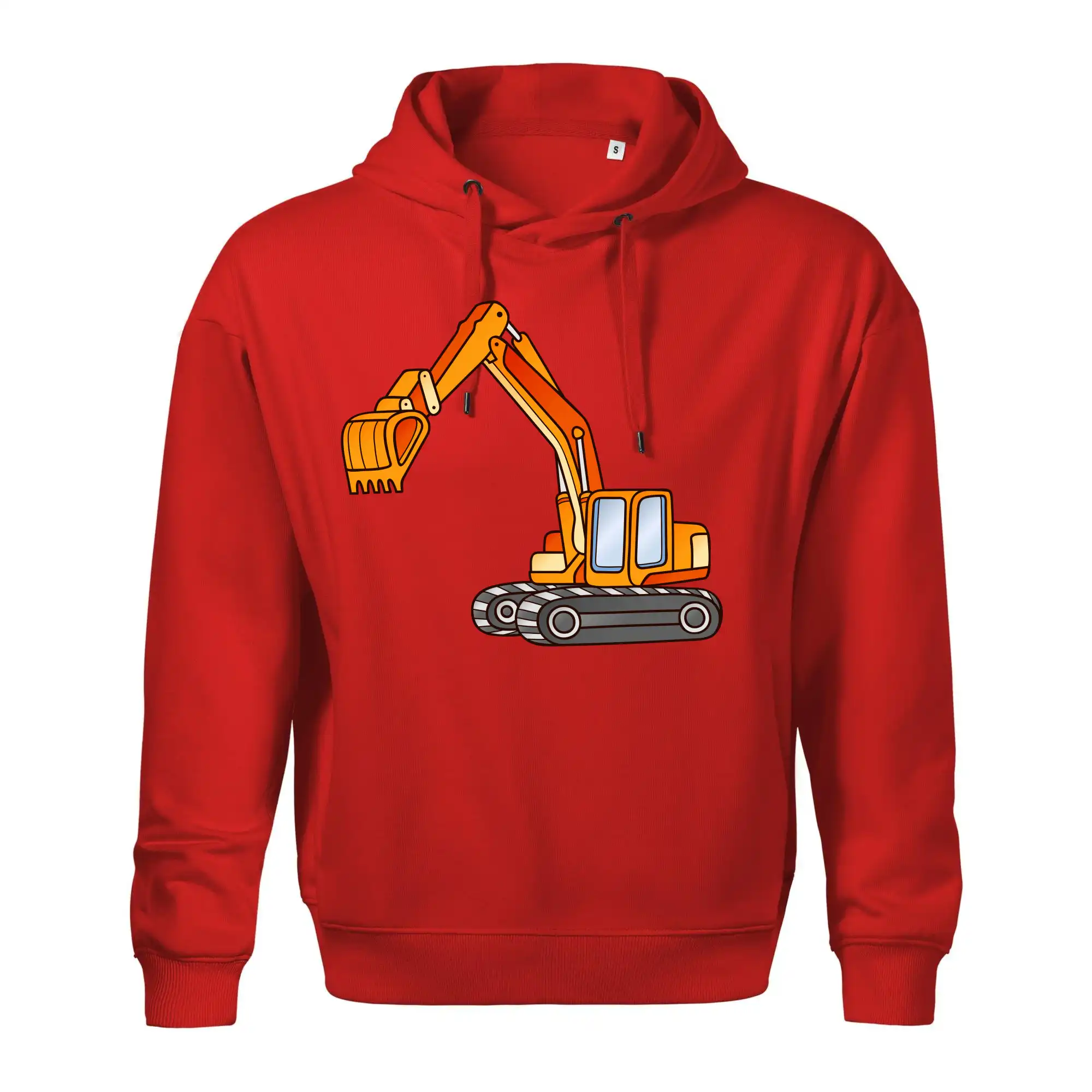 Bagr bez nápisu oranžový