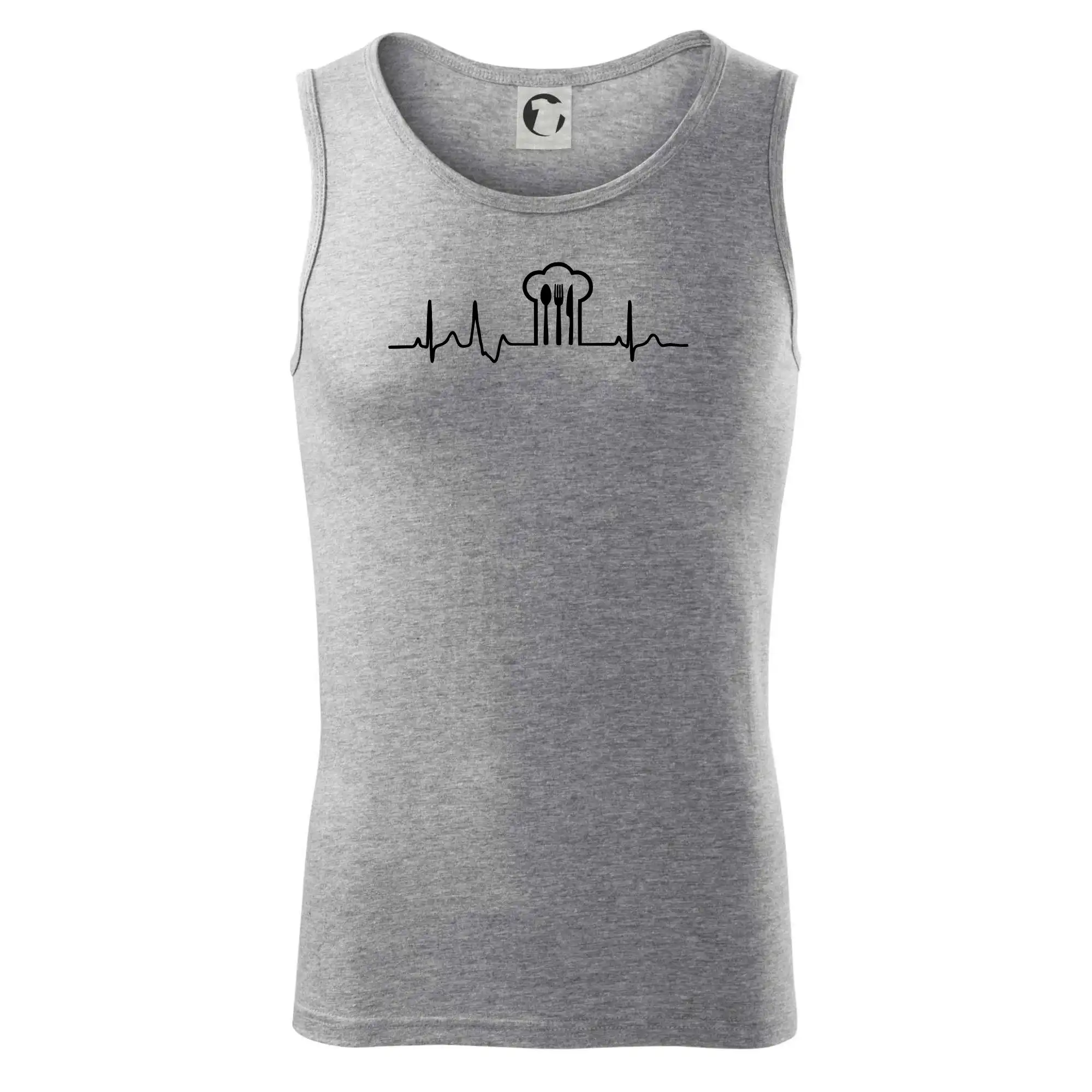 EKG kuchař čepice a příbory