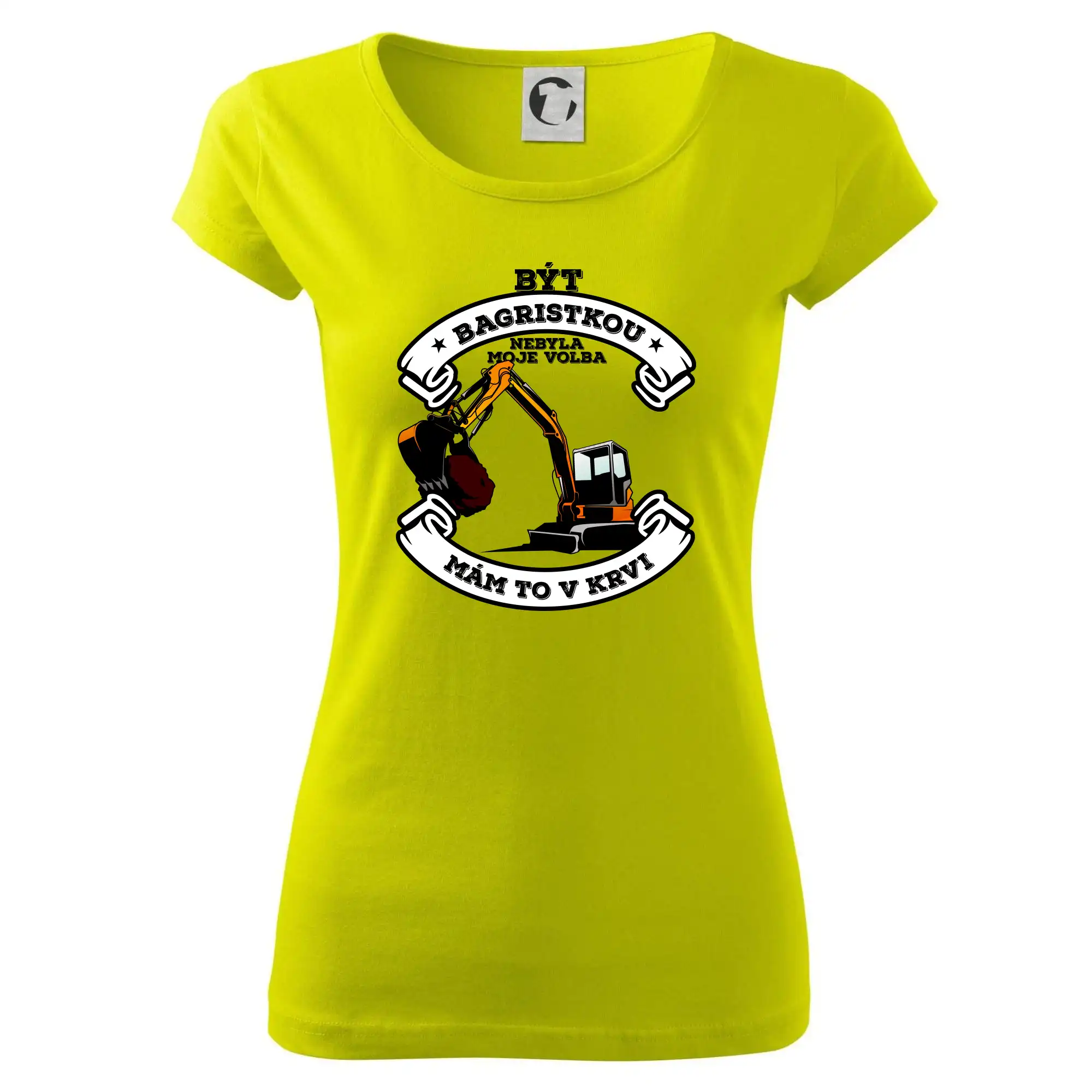 Bagr - být bagristkou nebyla moje volba