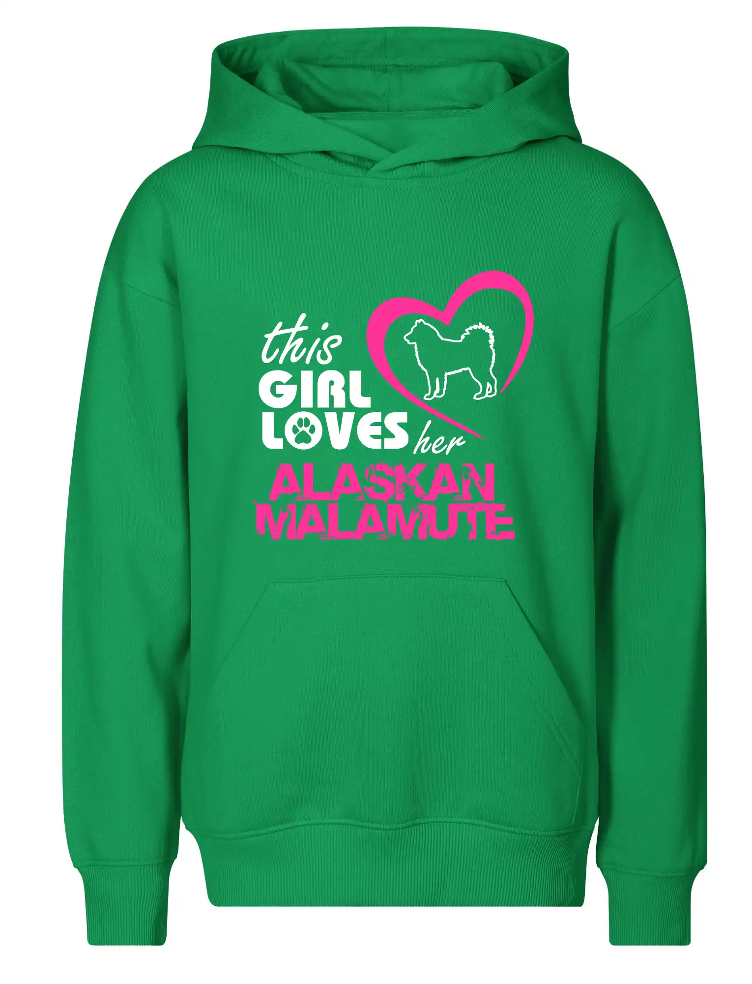 This Girl Loves her Alaskan Malamute