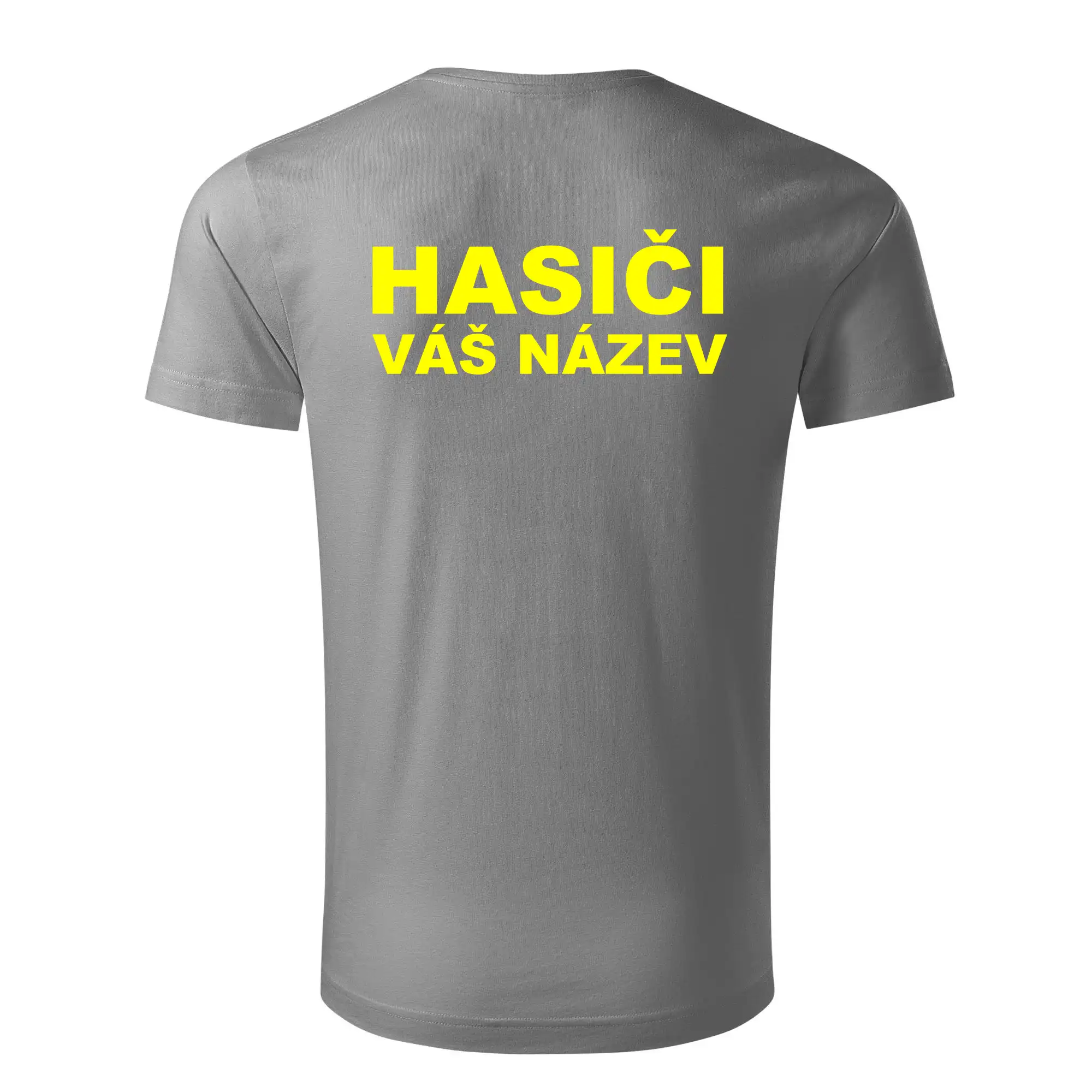 Hasiči - žlutý nápis - váš název sboru