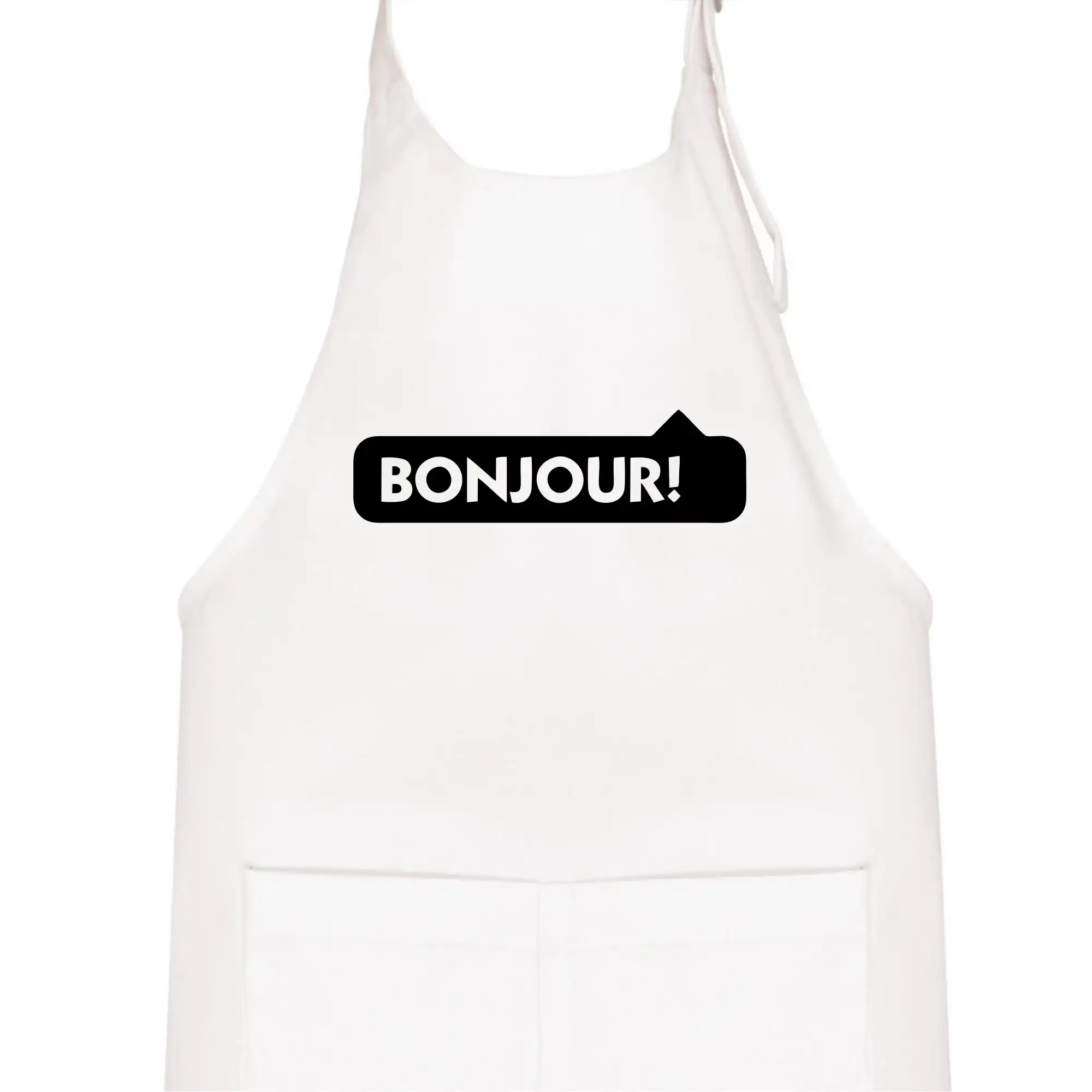 Nápis Bonjour