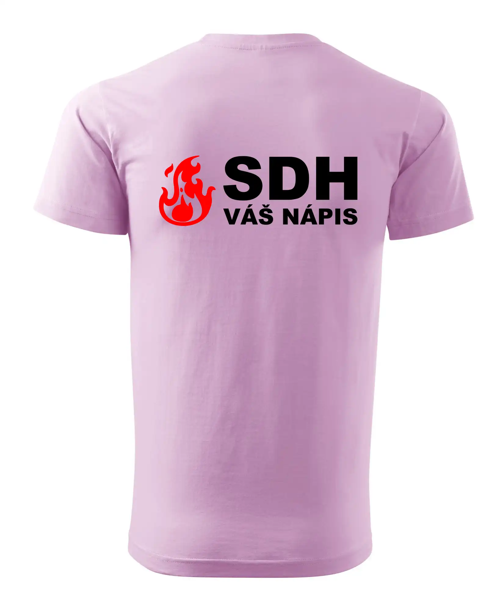 SDH nápis (oheň, firesport, název sboru - vlastní nápis)