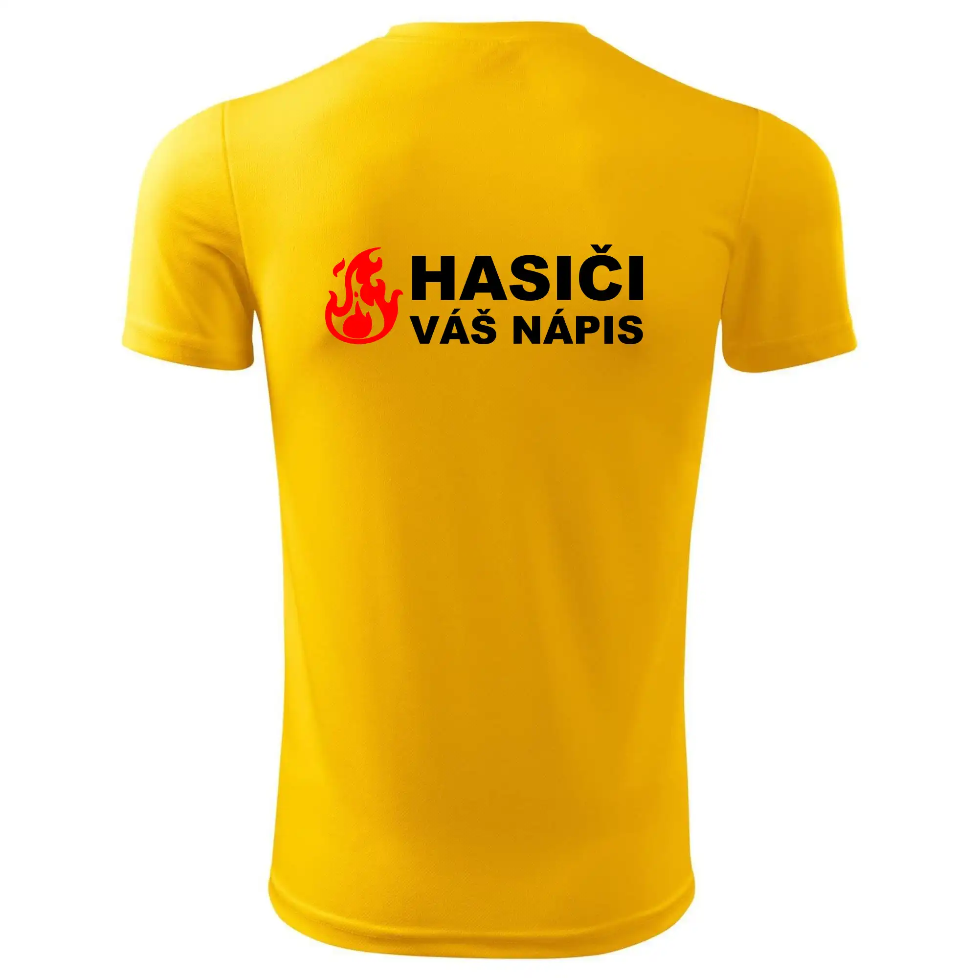 Hasiči (oheň,  Firesport, název sboru - vlastní nápis)