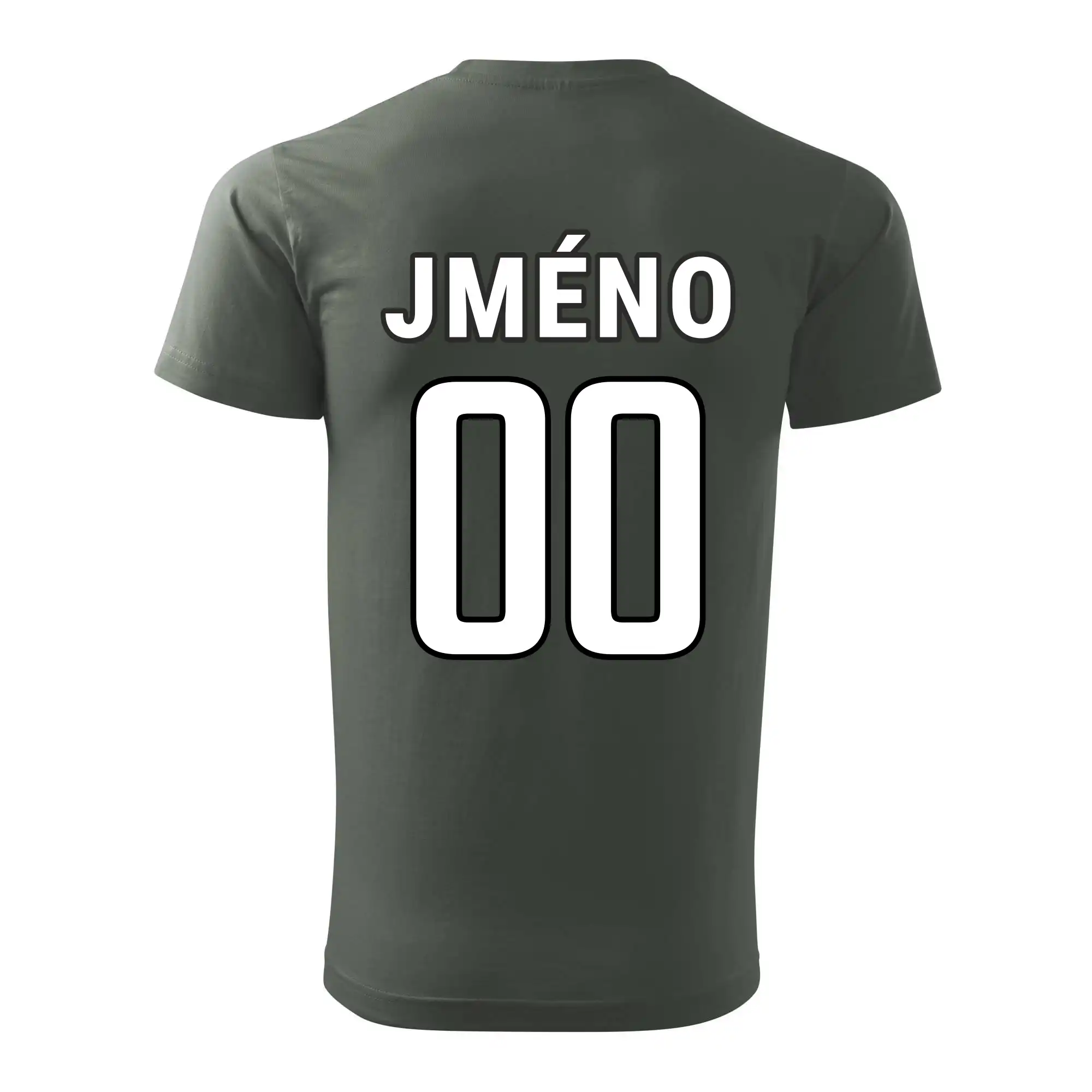 Fotbalový dres - vlastní jméno a číslo