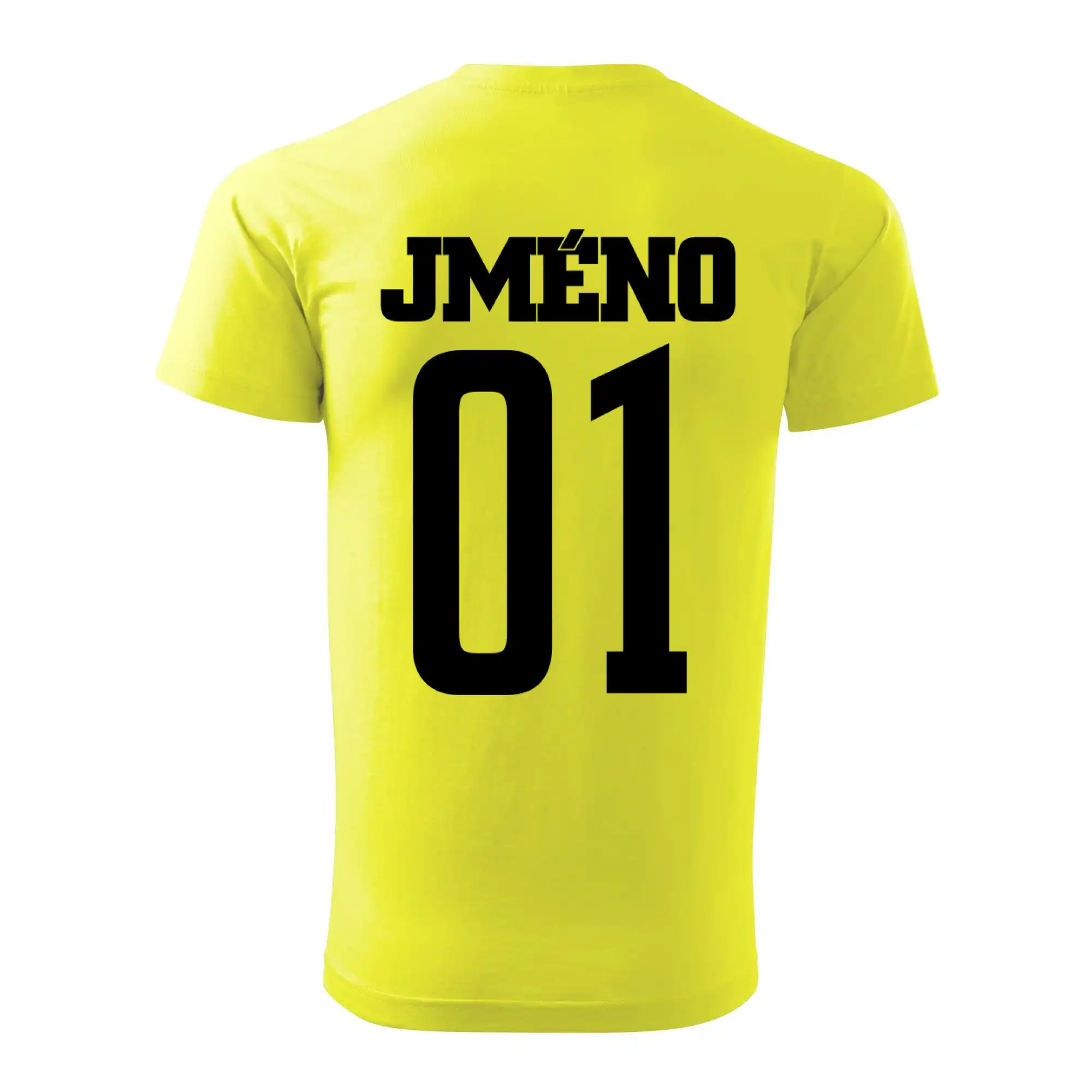 Fotbalový dres - vlastní jméno a číslo