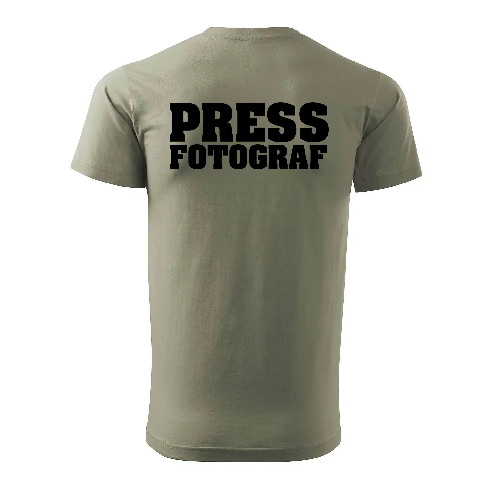 Novinář nápis - Press Fotograf