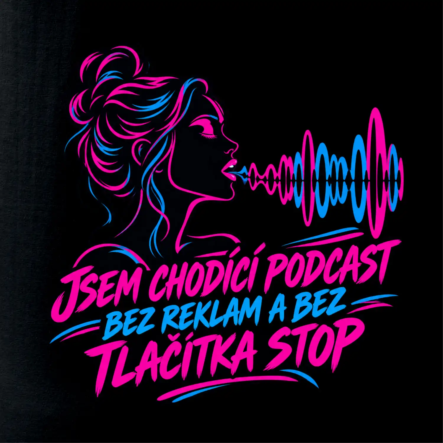 Chodící podcast bez tlačítka stop