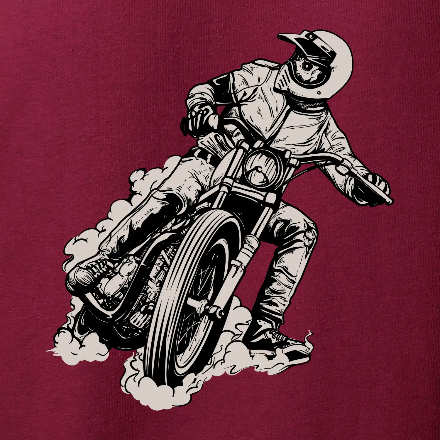 Motorkář bokem