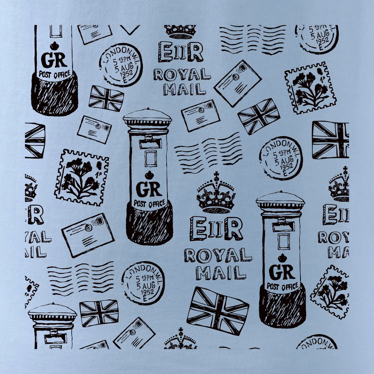 Britská pošta ikony