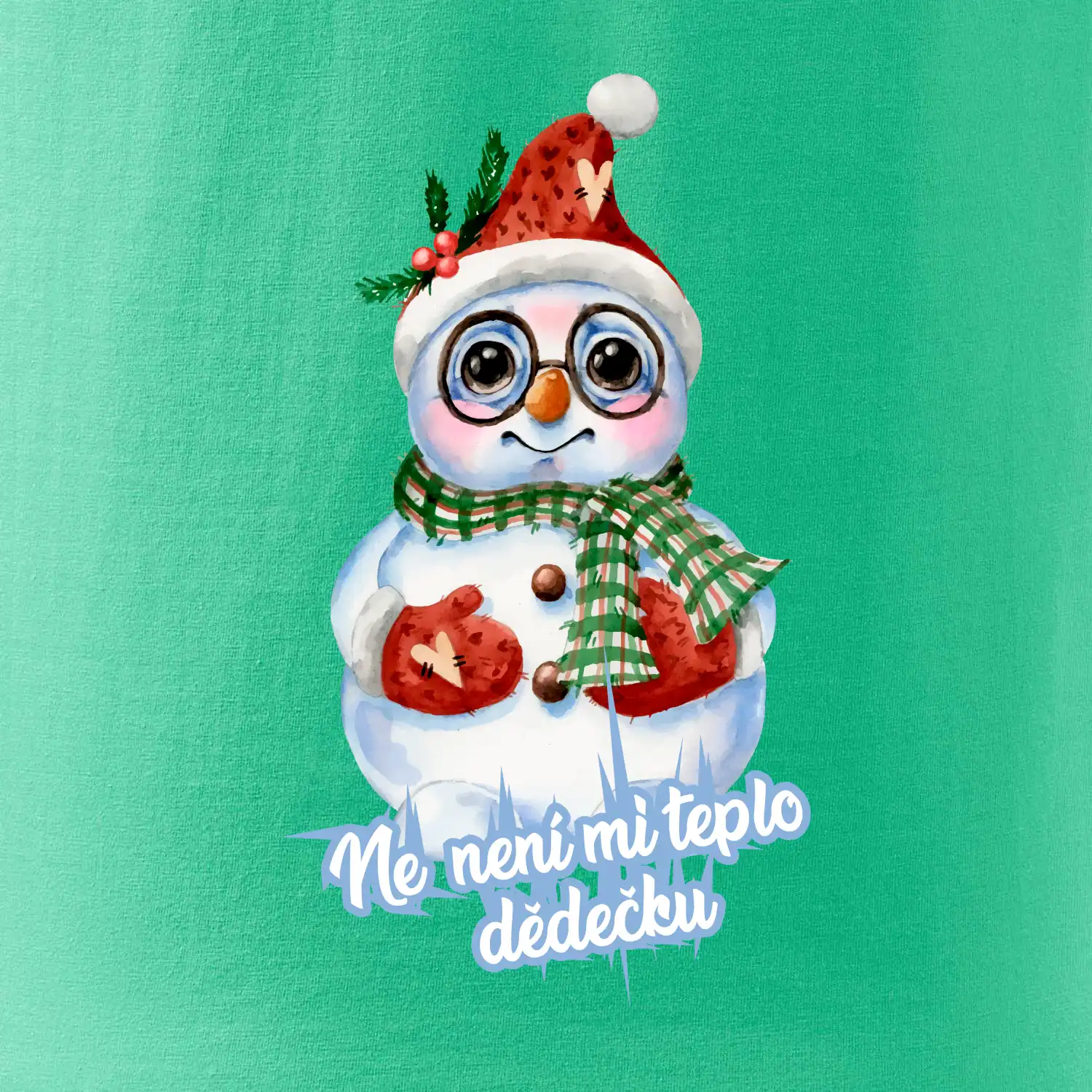 Ne, není mi teplo dědečku