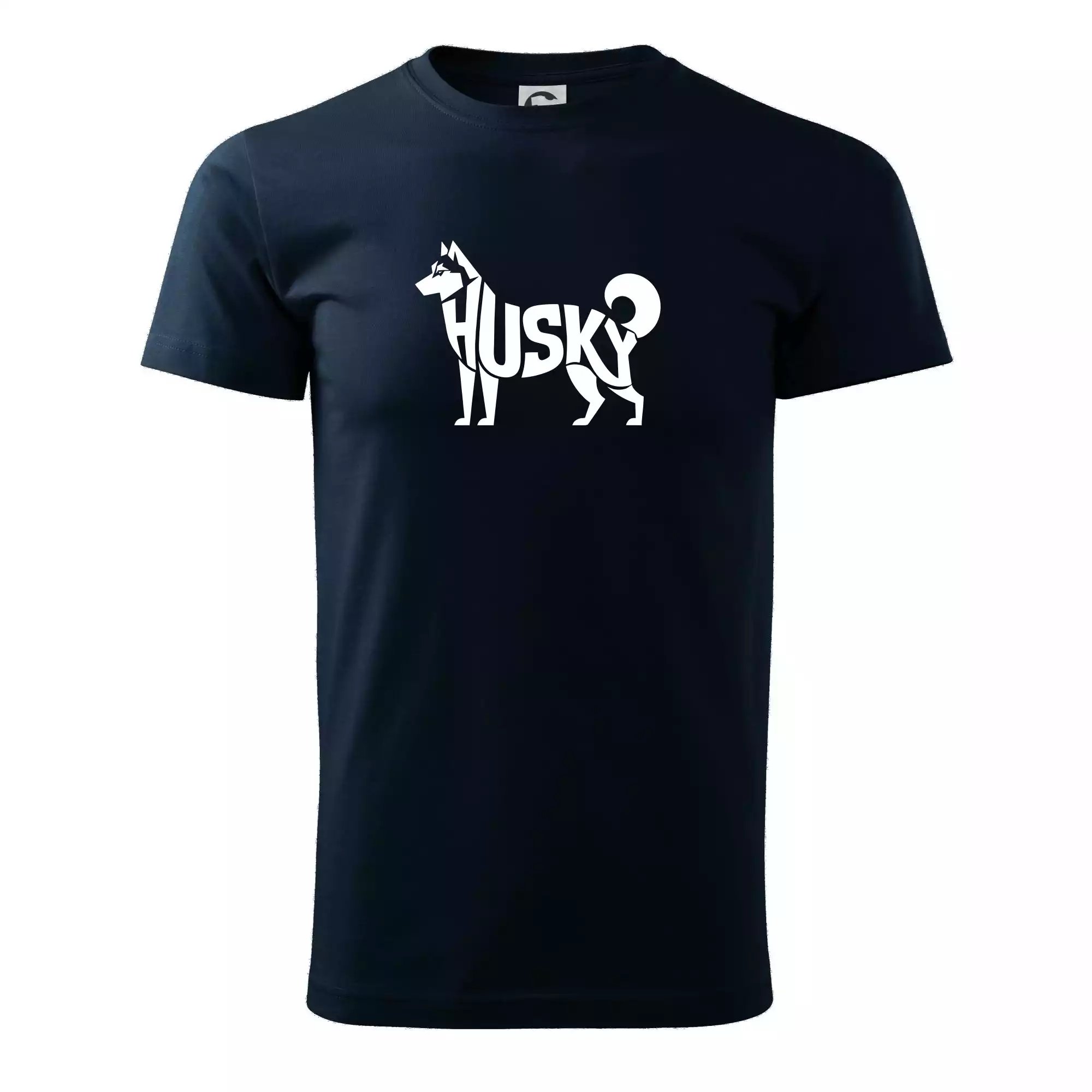 Husky nápis v těle