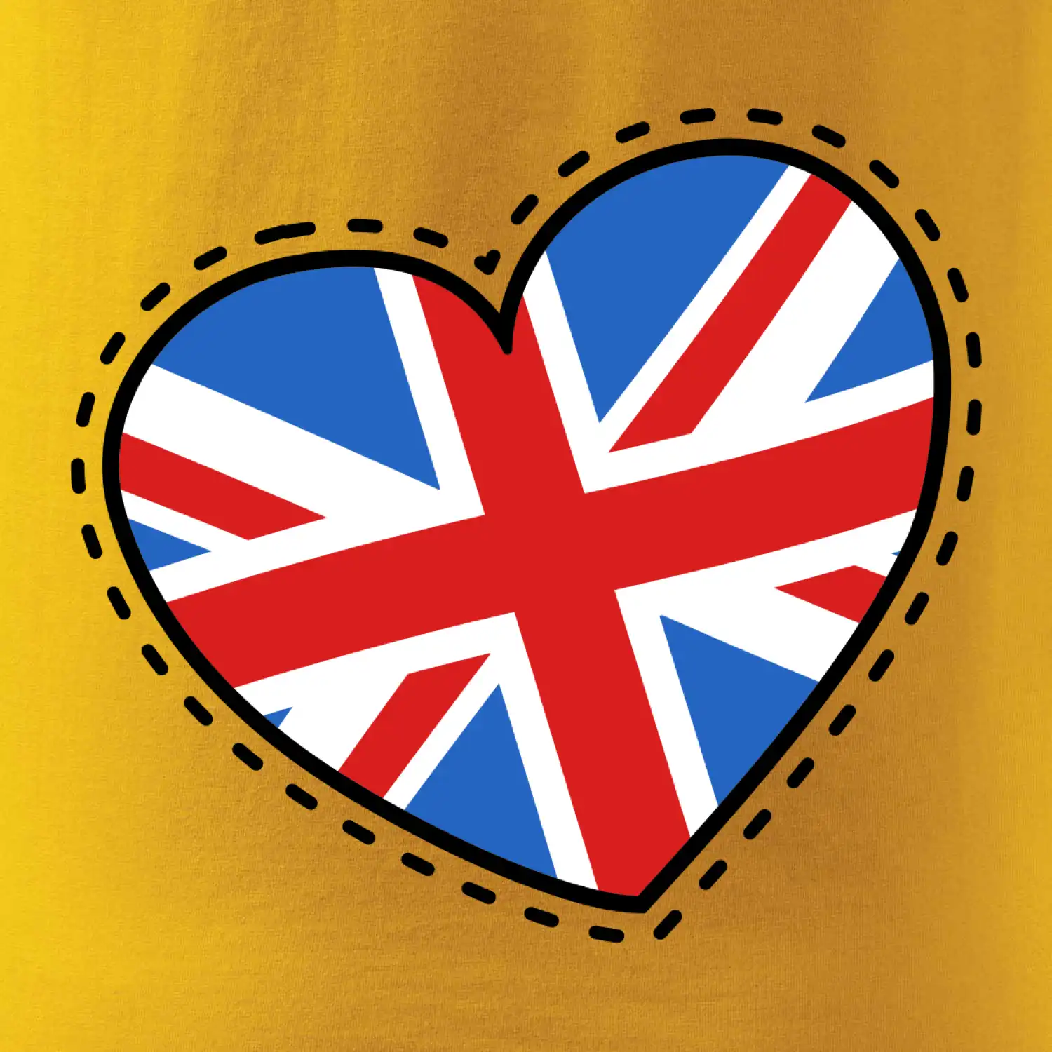 Británie srdce prso