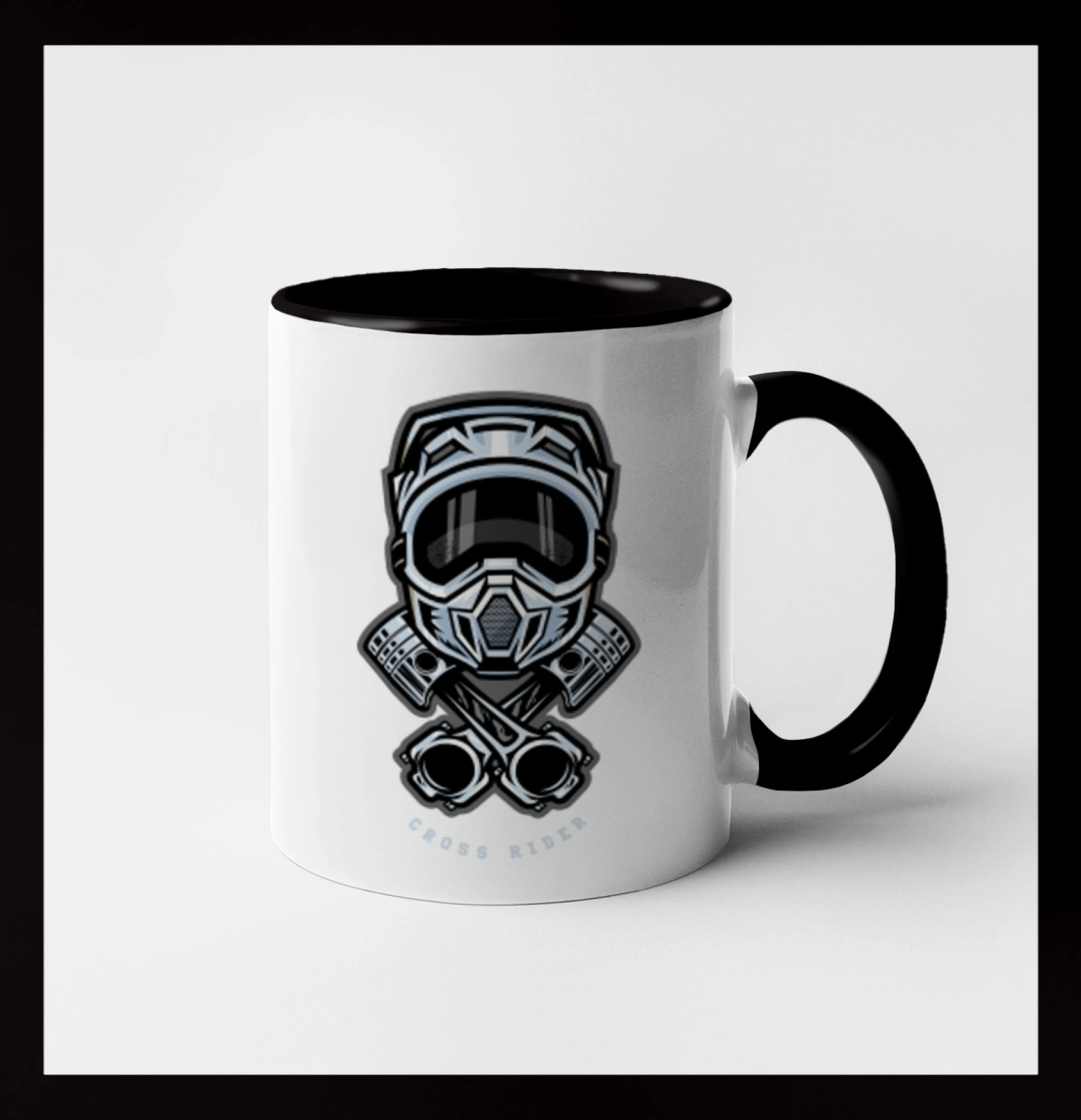 Cross rider písty helma