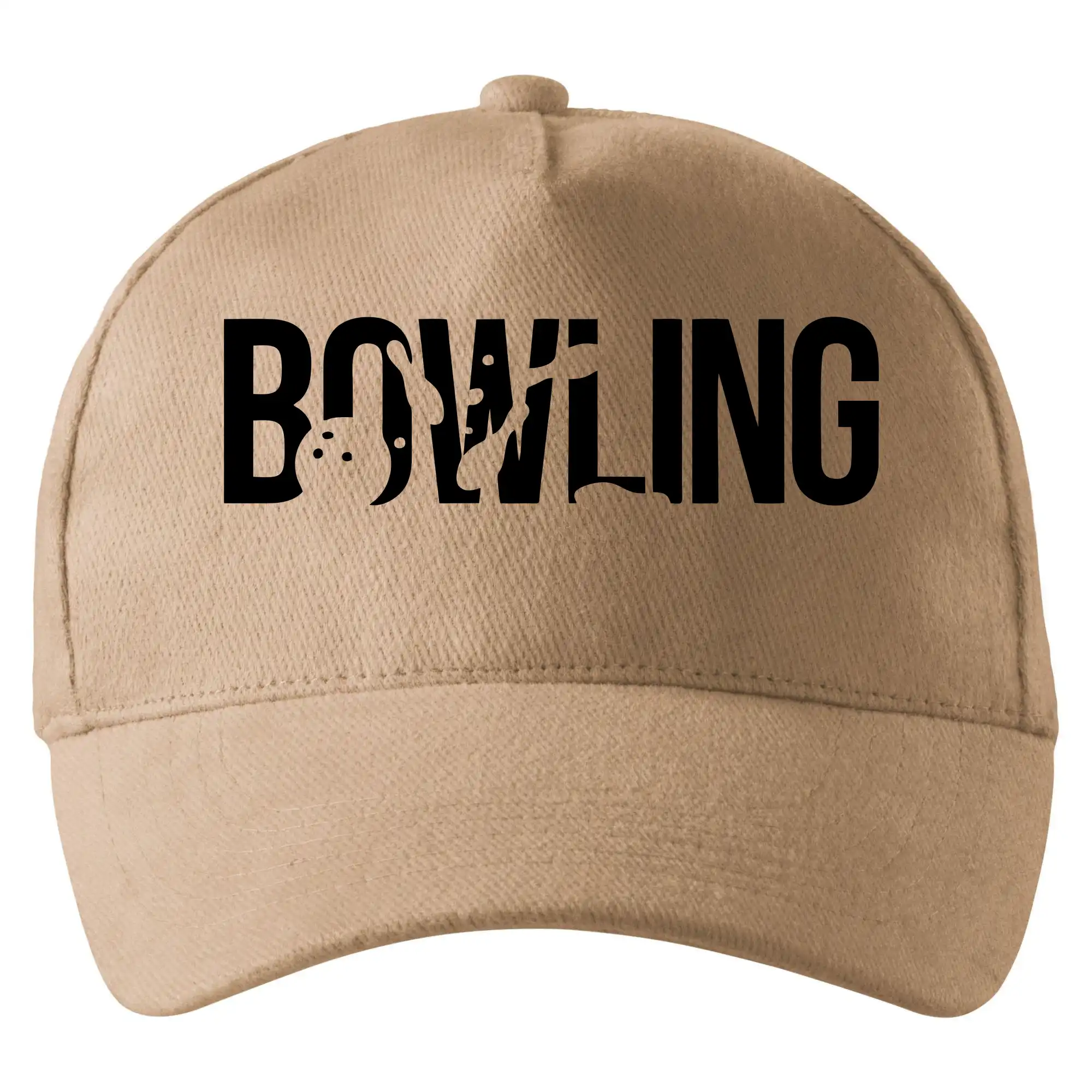 Bowling nápis kuželky