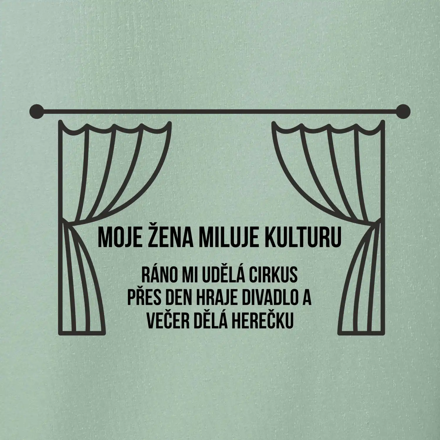 Žena miluje kulturu