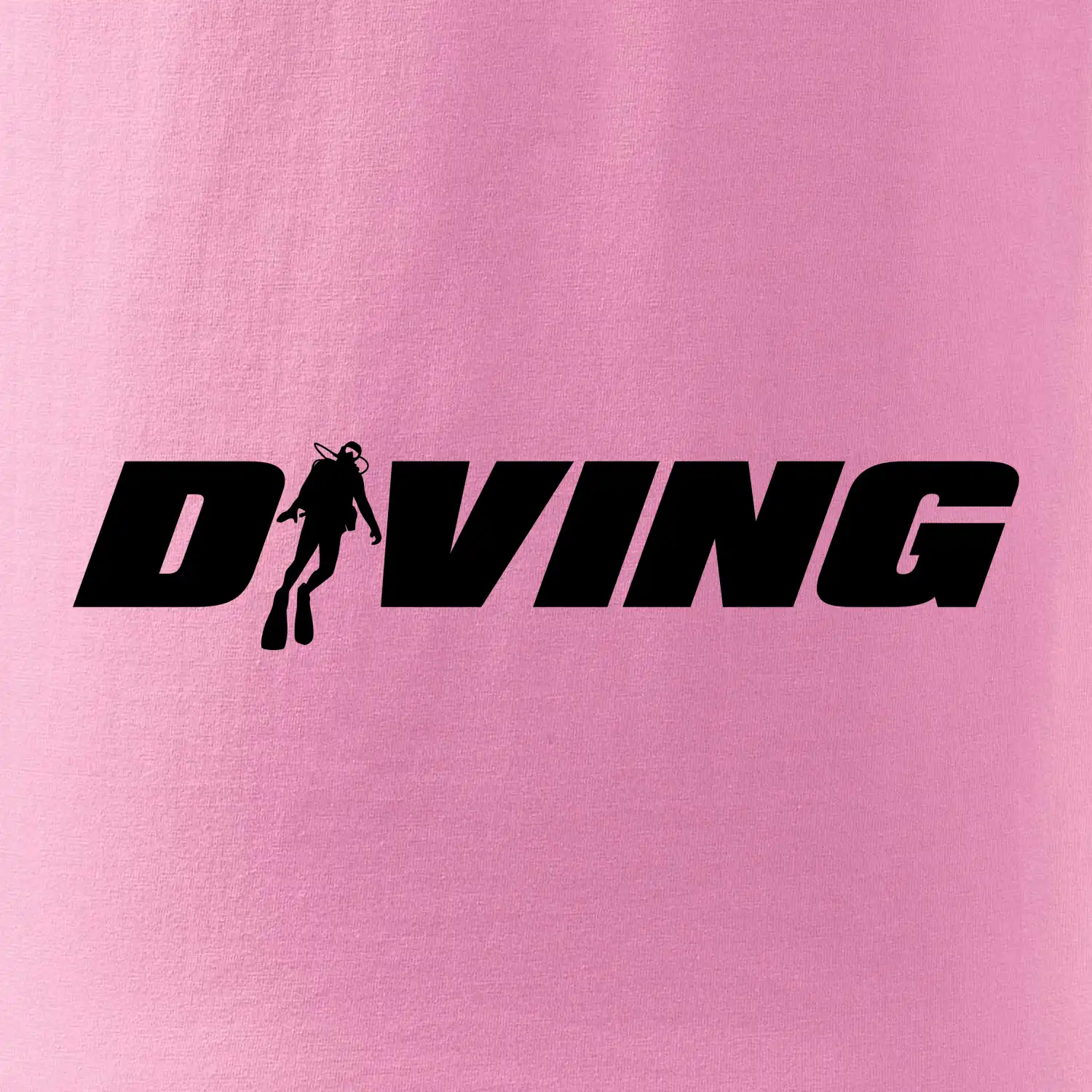 Diving nápis potápěč