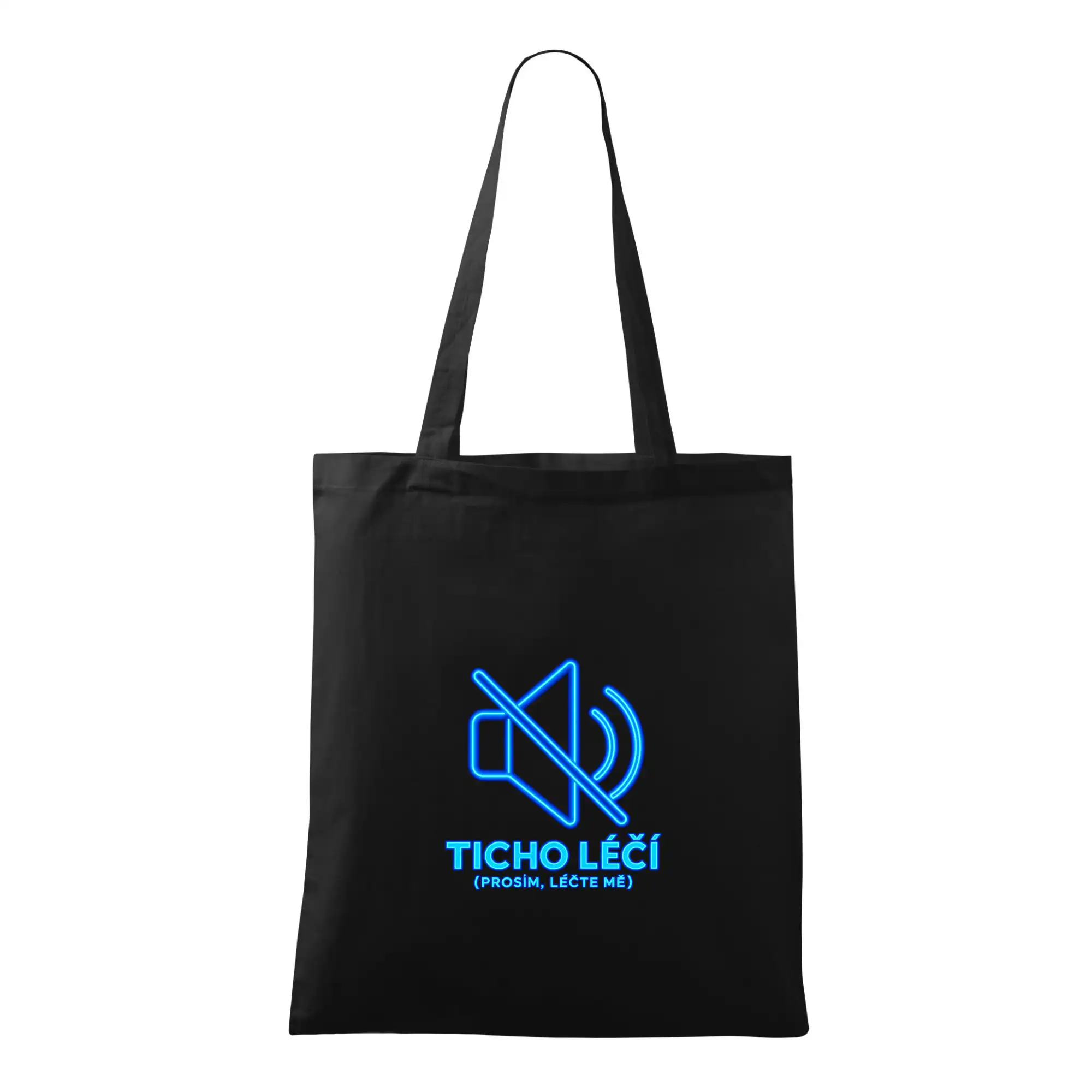 Ticho léčí učitele neonový symbol ztlumení
