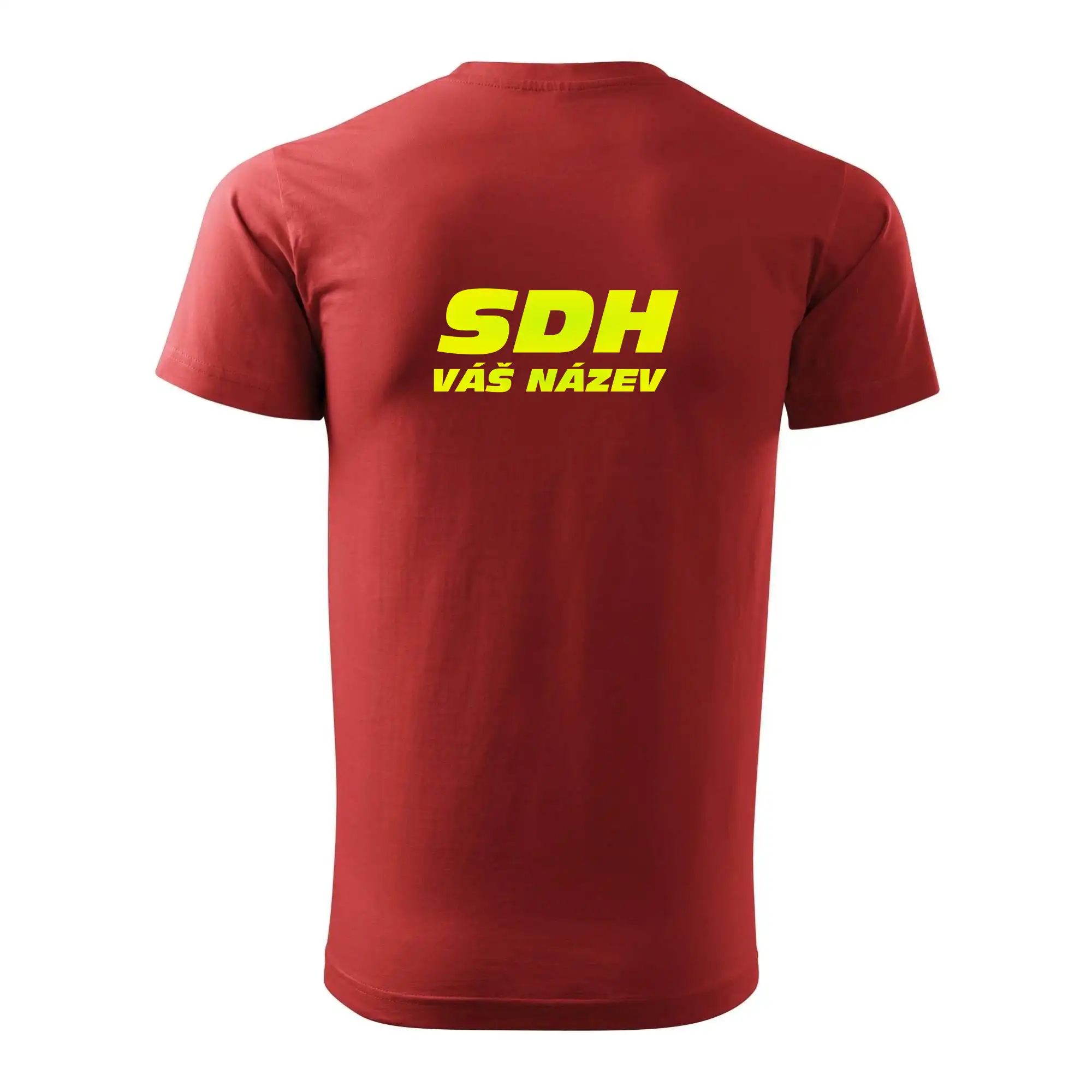 Hasičský sport SDH + váš název FLUO