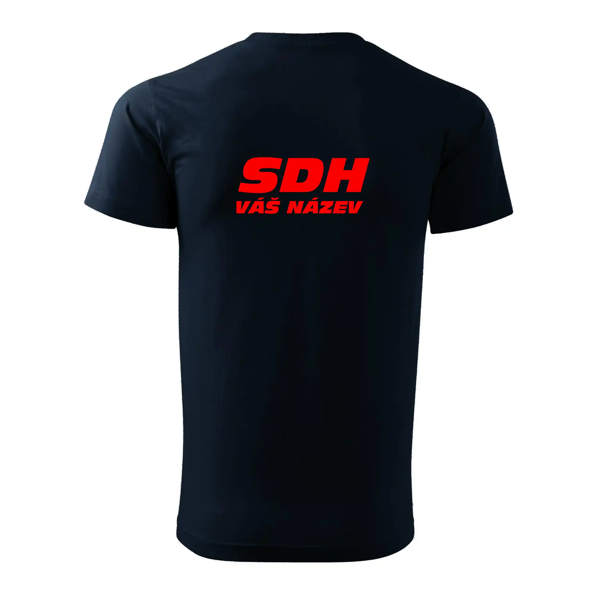 Hasičský sport SDH + váš název ČERVENÁ