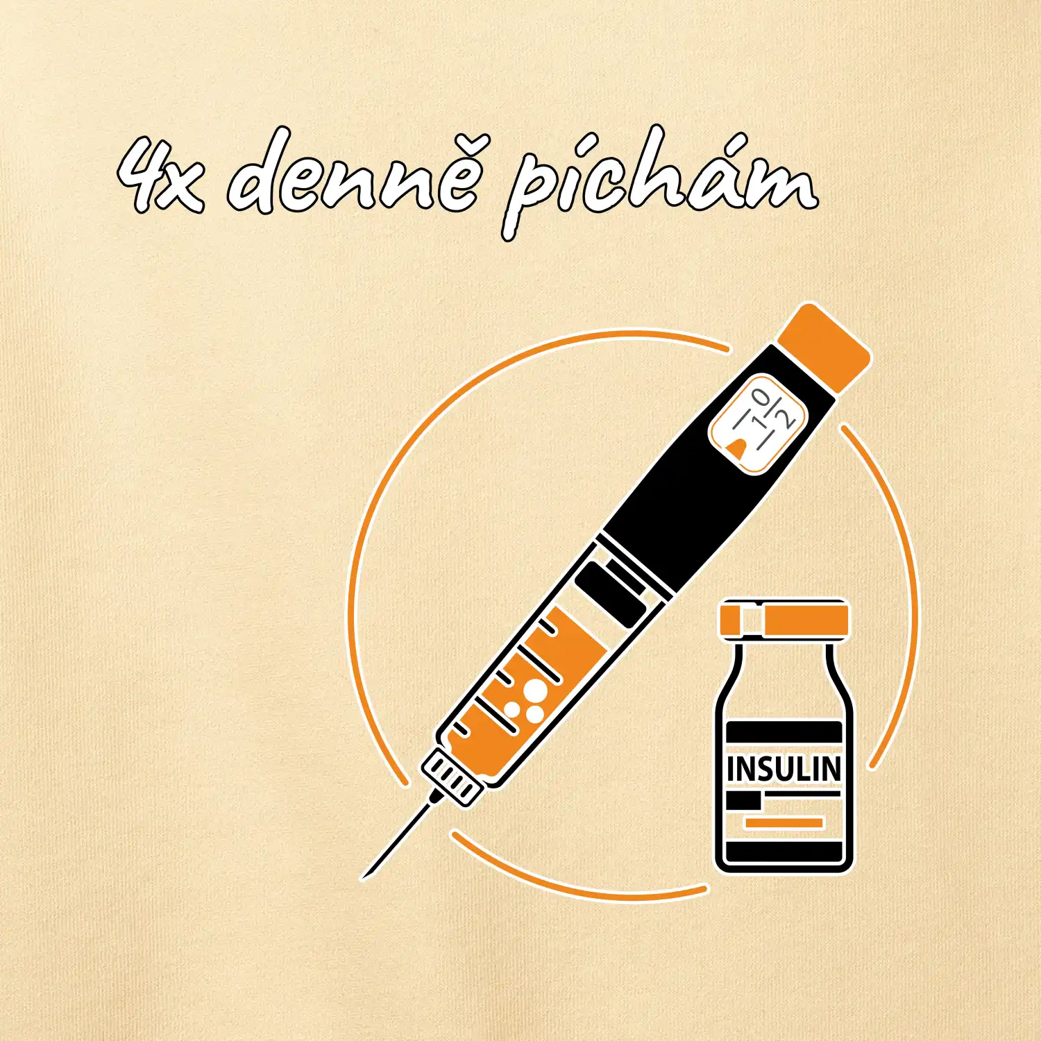 4x denně píchám Insulin