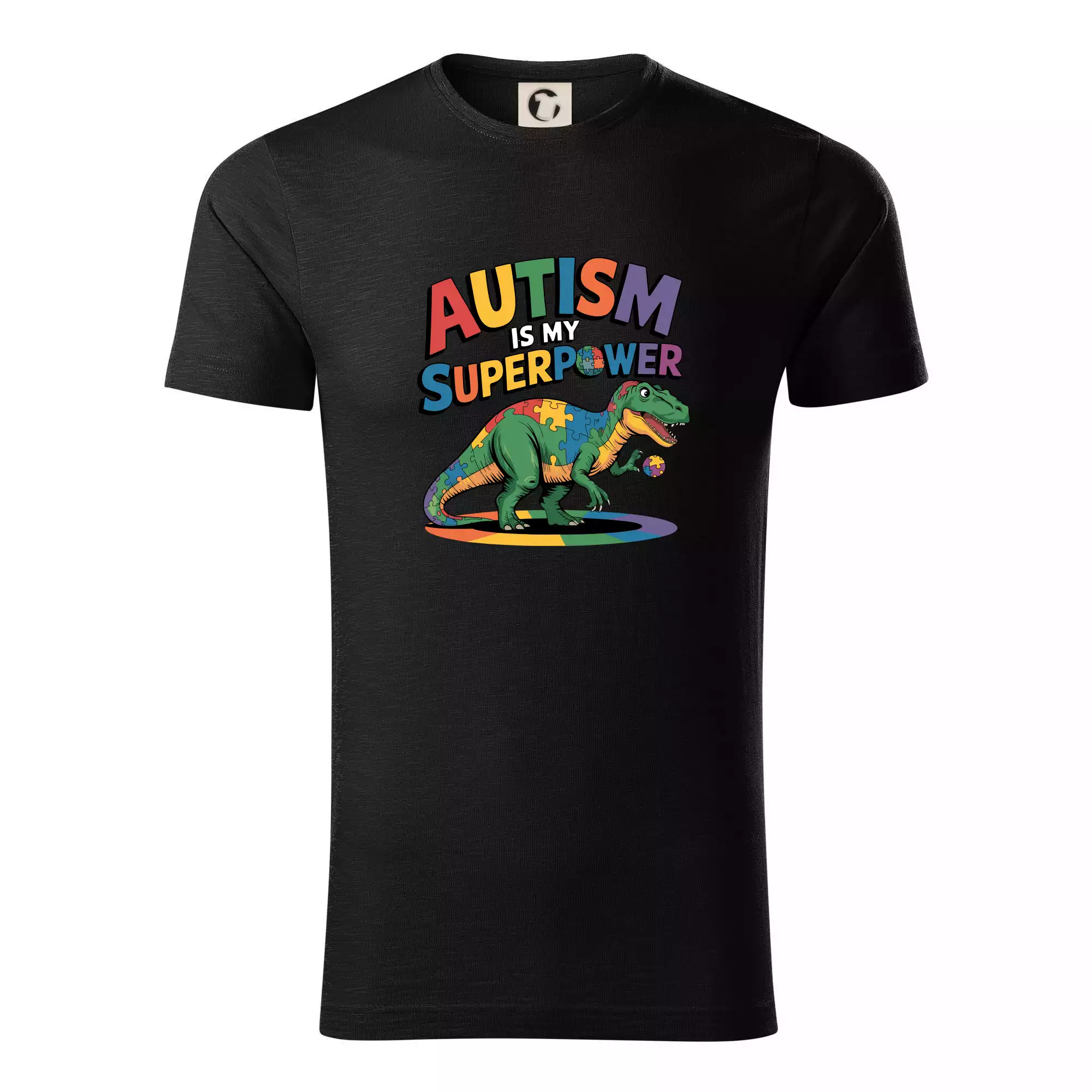 Stojící Rex Autism is my superpower