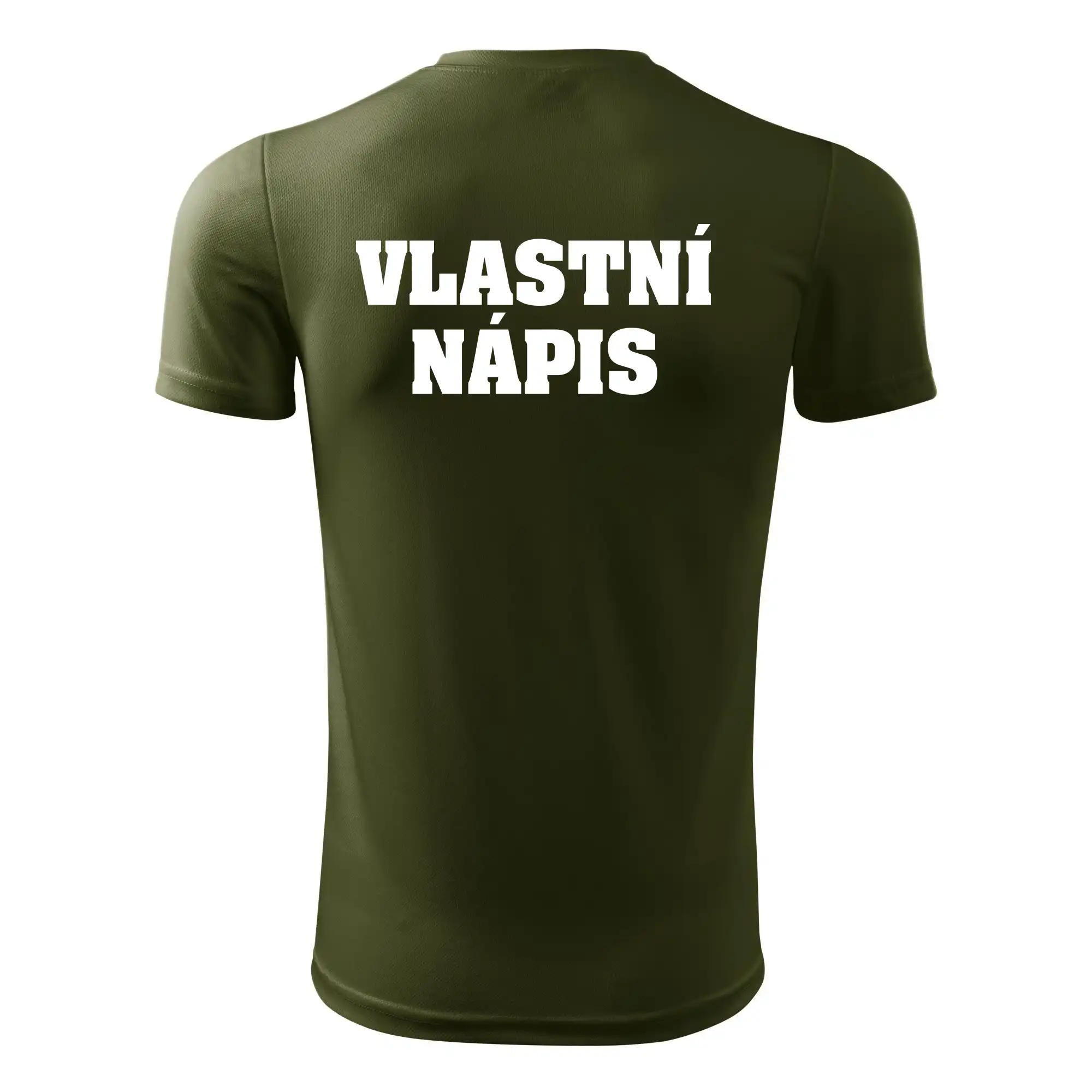 Hvězda života - vlastní nápis vpředu a vzadu