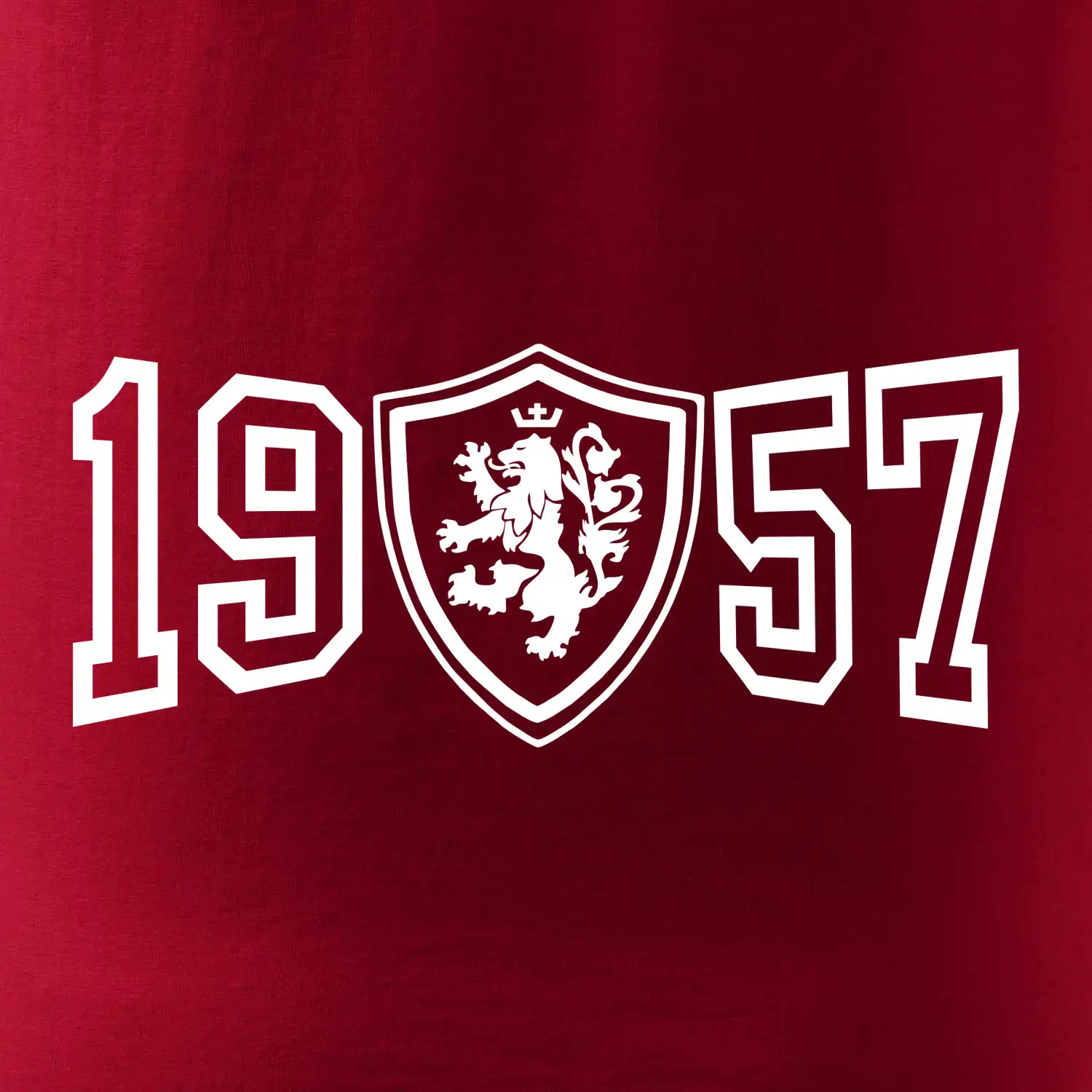 Narozeninový motiv - znak - 1957